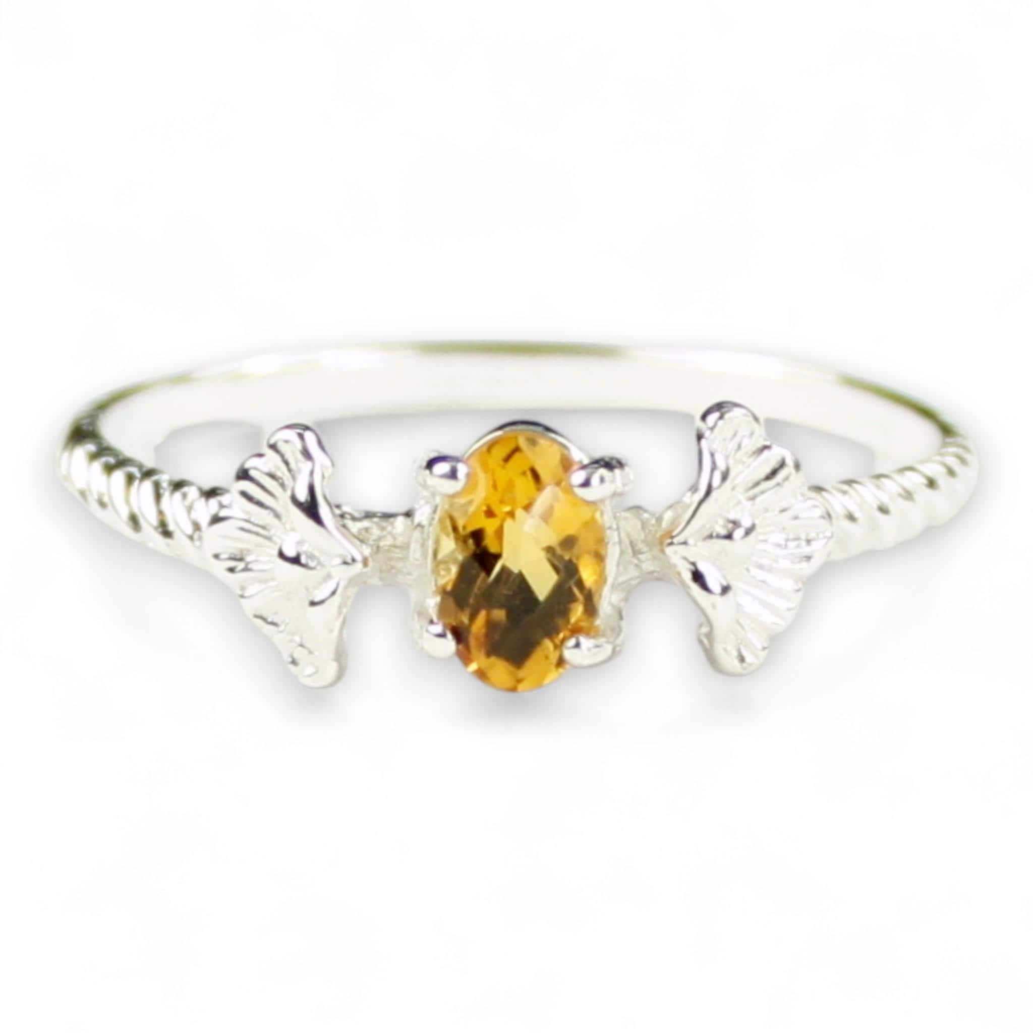 Paraiba Topaz, East-West 925 Sterling Silver Ring, SR360