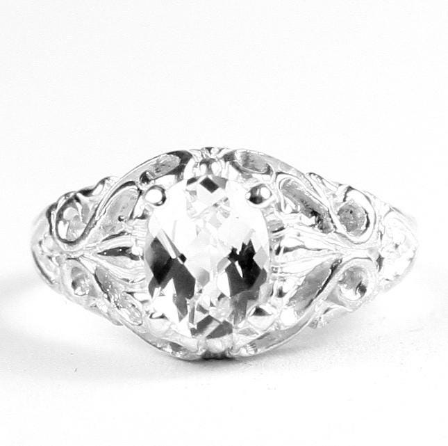 Pure Pink Topaz, 10KY Gold Ring, R005