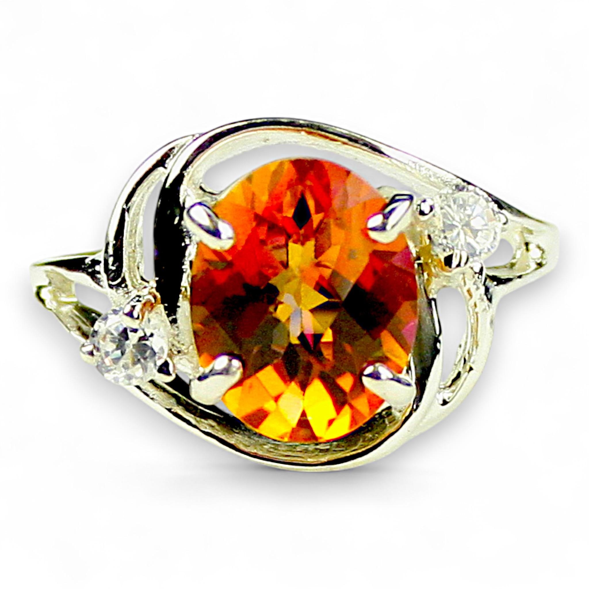 Pink Sapphire, 10KY Gold Ring, R021