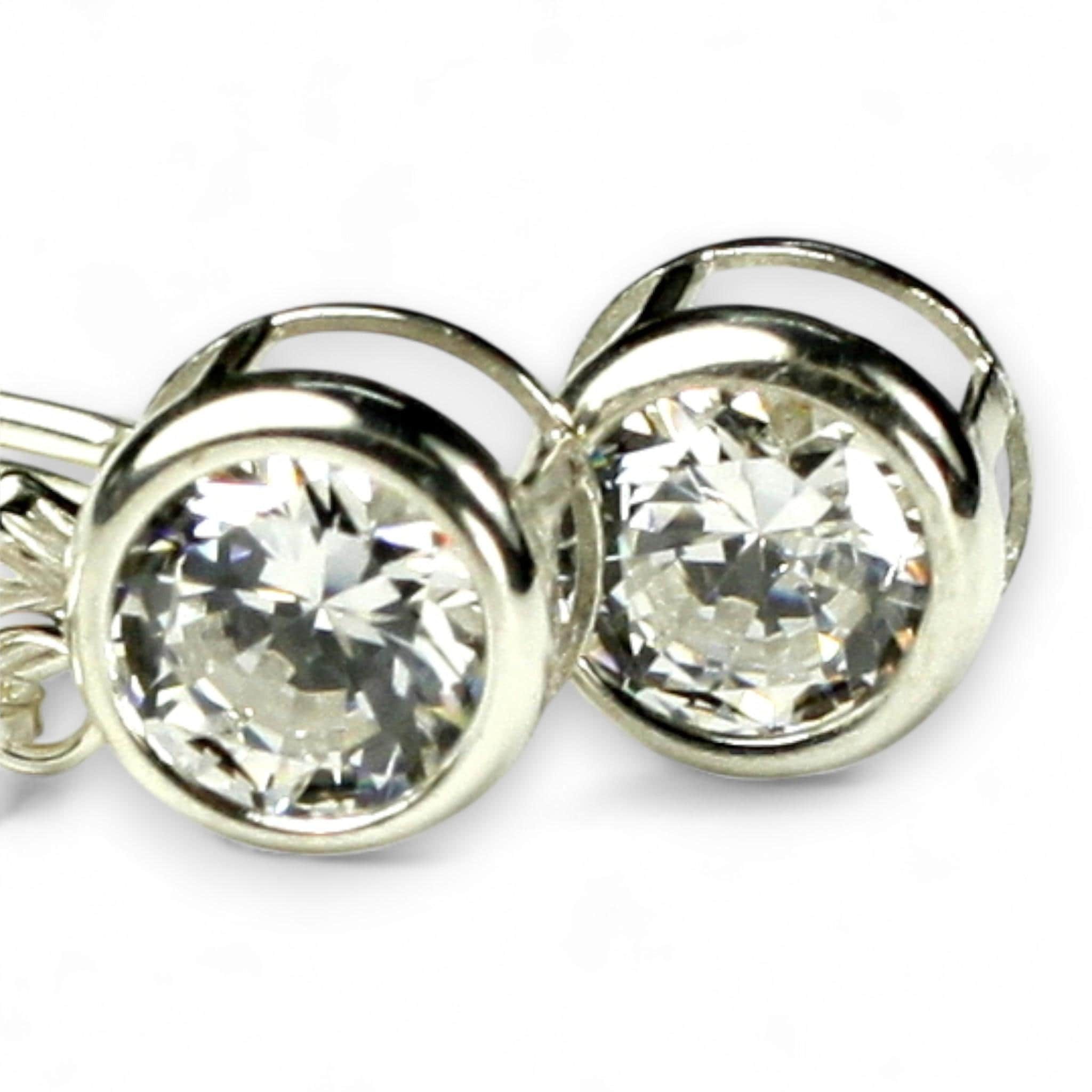 Green Amethyst, 925 Sterling Silver Post Earrings, SE112