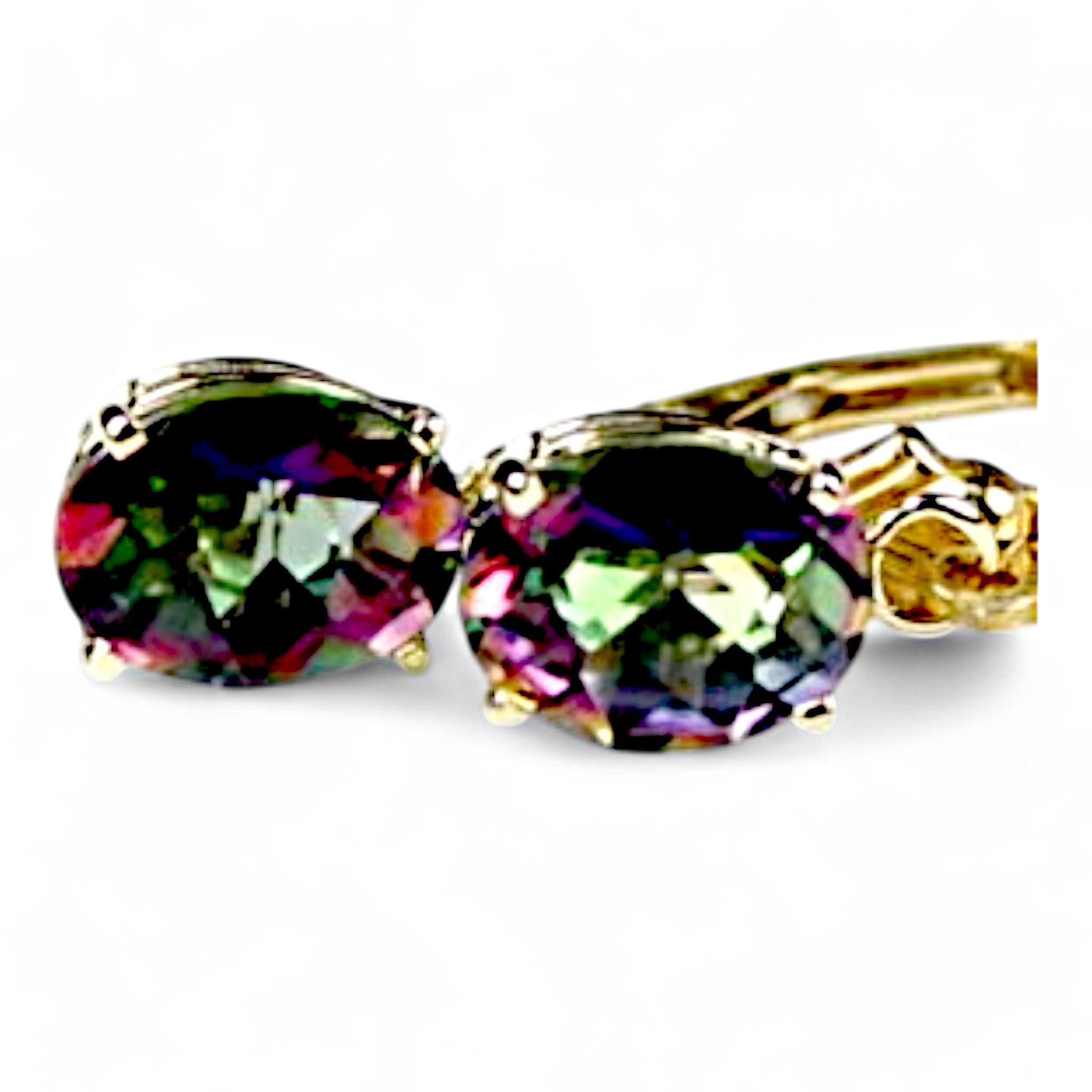 Russian Nanocrystal Emerald, 925 Sterling Silver Post Earrings, SE102