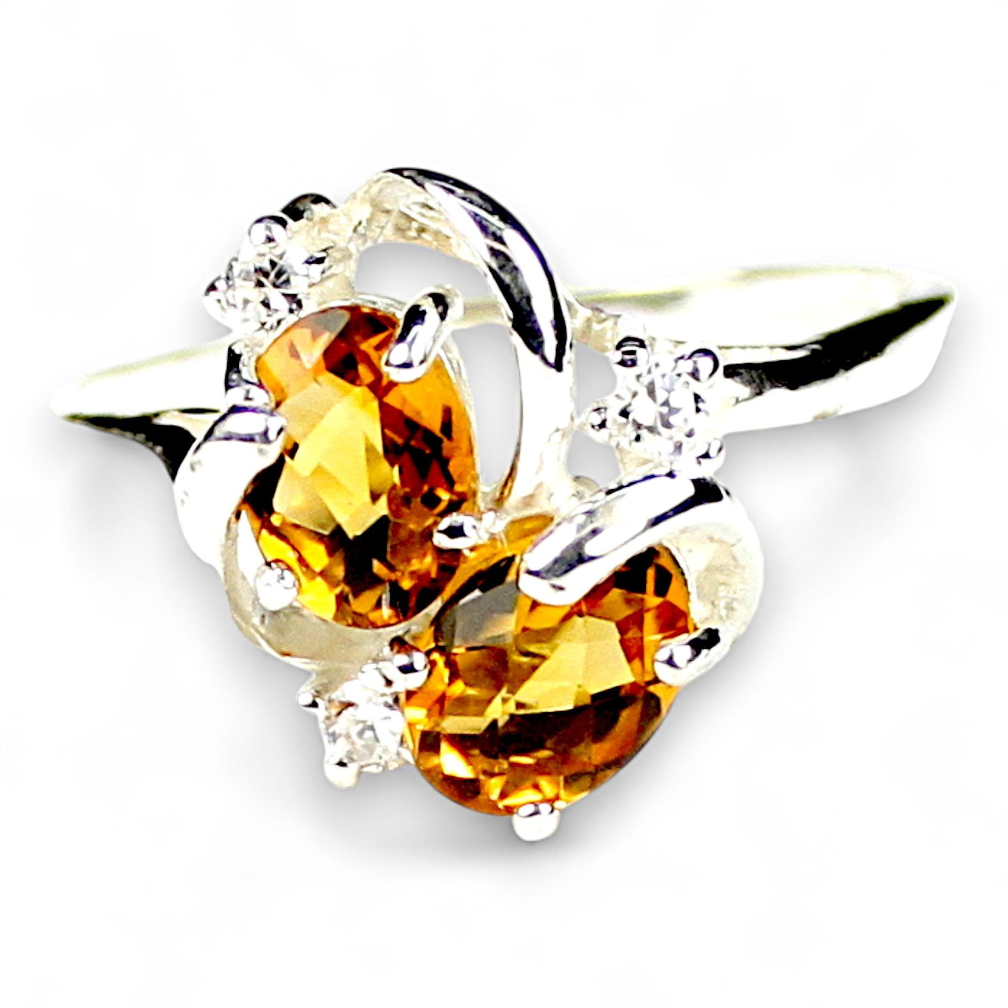 Smoky Quartz, 10KY Gold Ring, R049