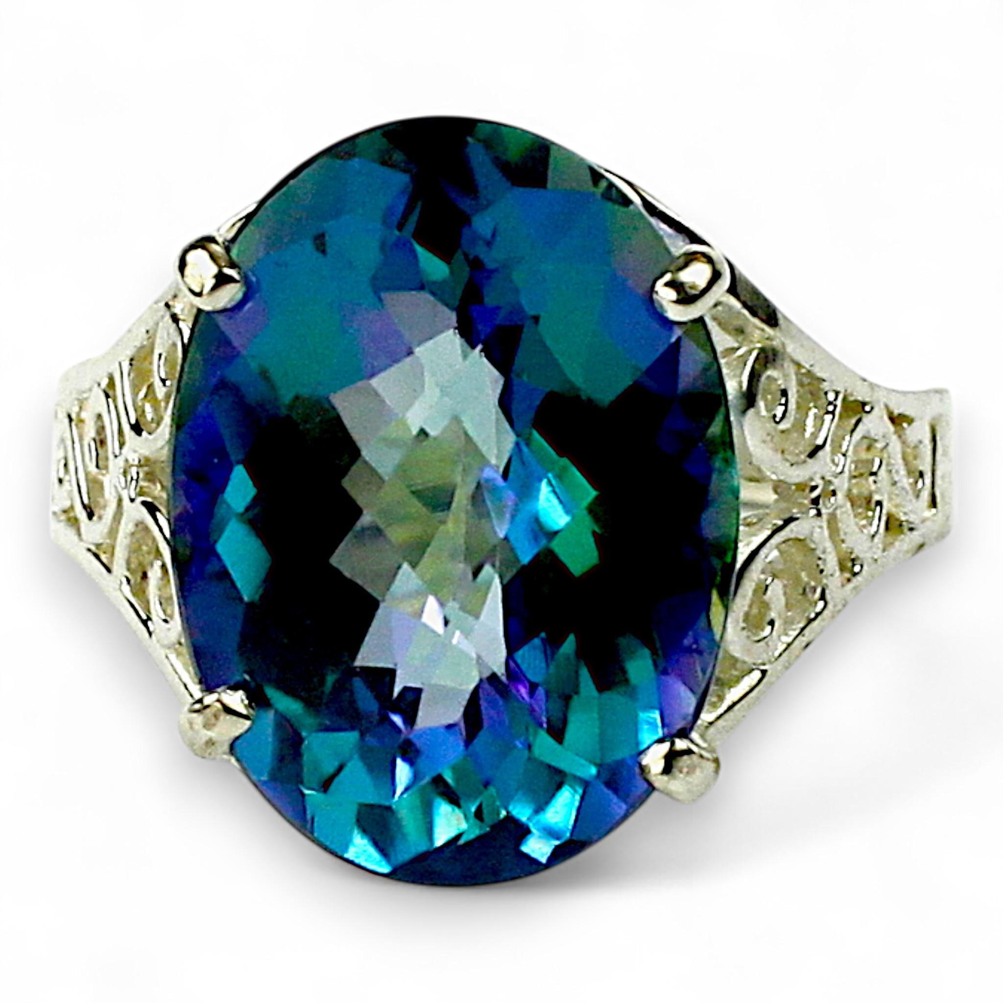 Mercury Mist Topaz, 10KY Gold Ring, R280