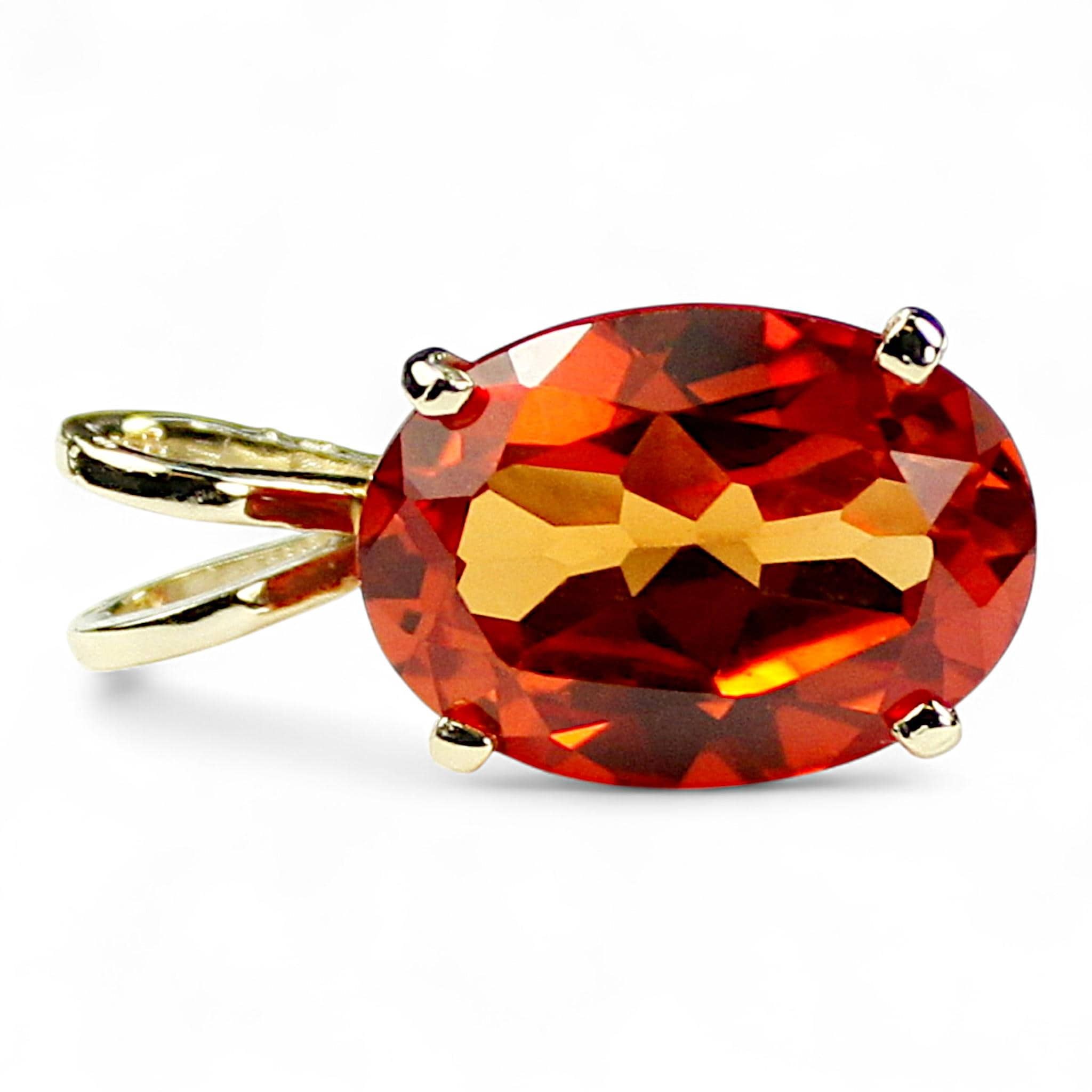 Mystic Fire Topaz, 10KY Gold Ring, R058