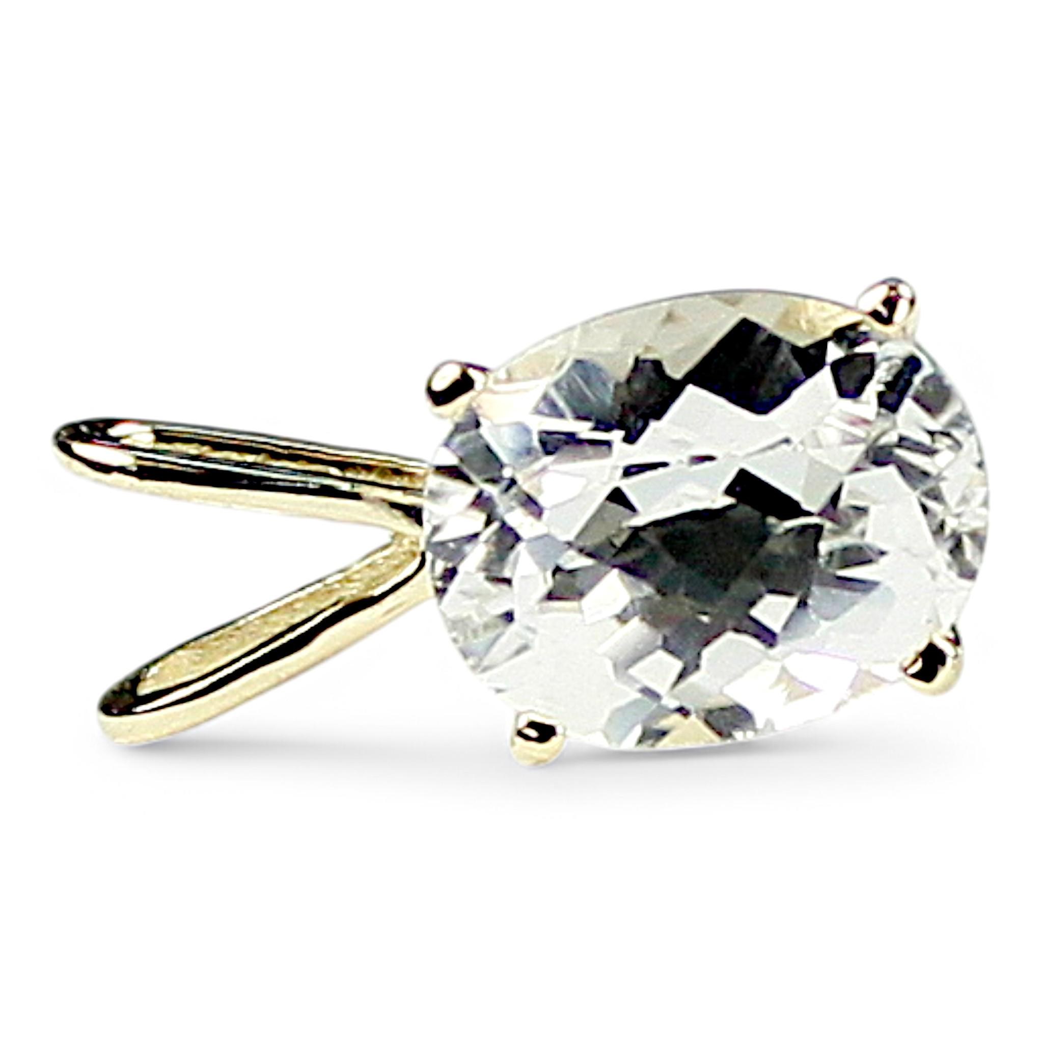 Neptune Garden Topaz, 925 Sterling Silver Post Earrings, SE102