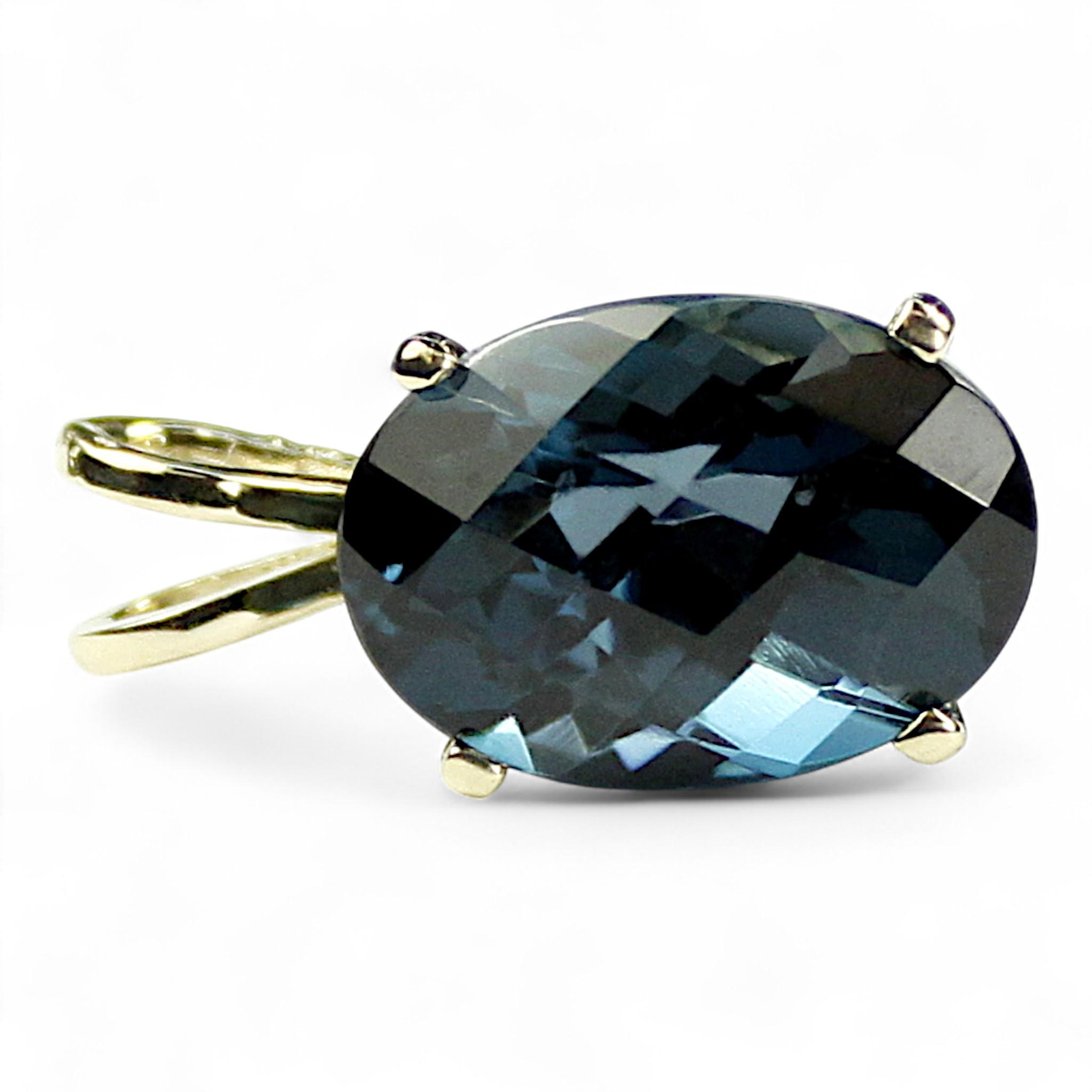 Neptune Garden Topaz, 925 Sterling Silver Ring, SR113
