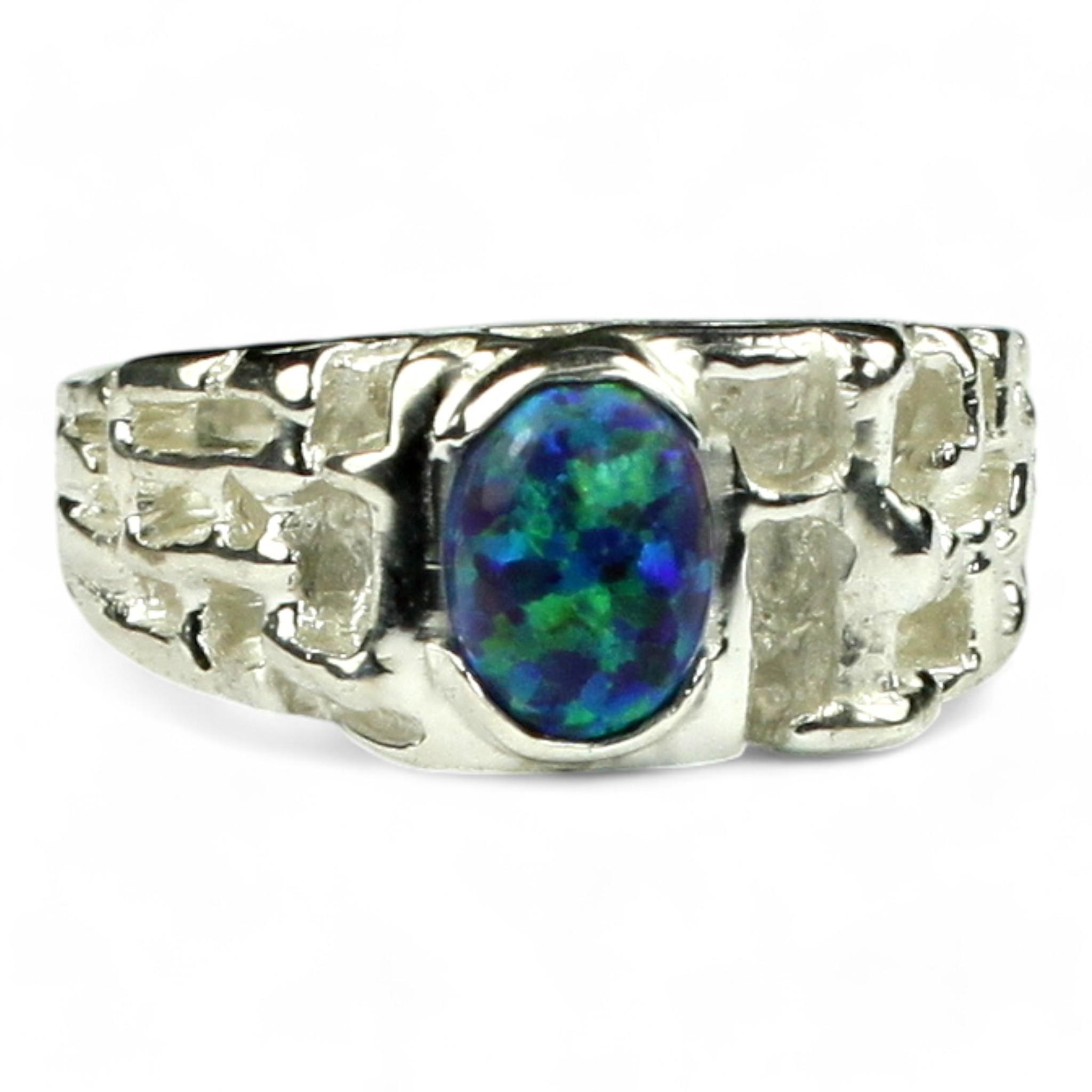 Swiss Blue Topaz, 925 Sterling Silver Ring SR136