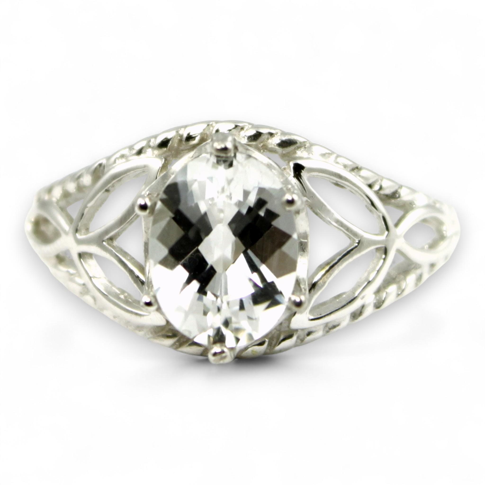Smoky Quartz, 10K Yellow Gold Ring, R123