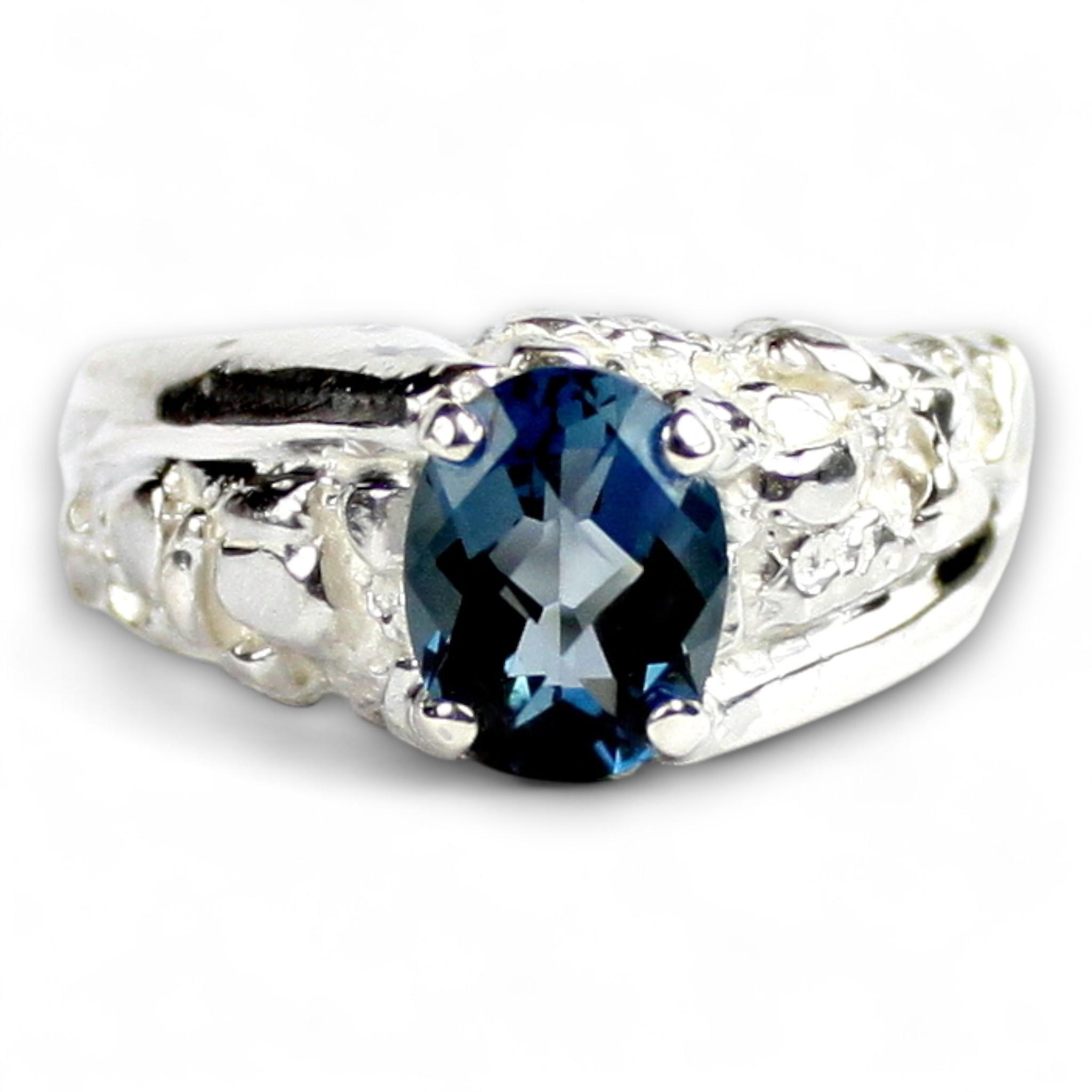 Mystic Fire Topaz, 925 Sterling Silver Ring, SR291