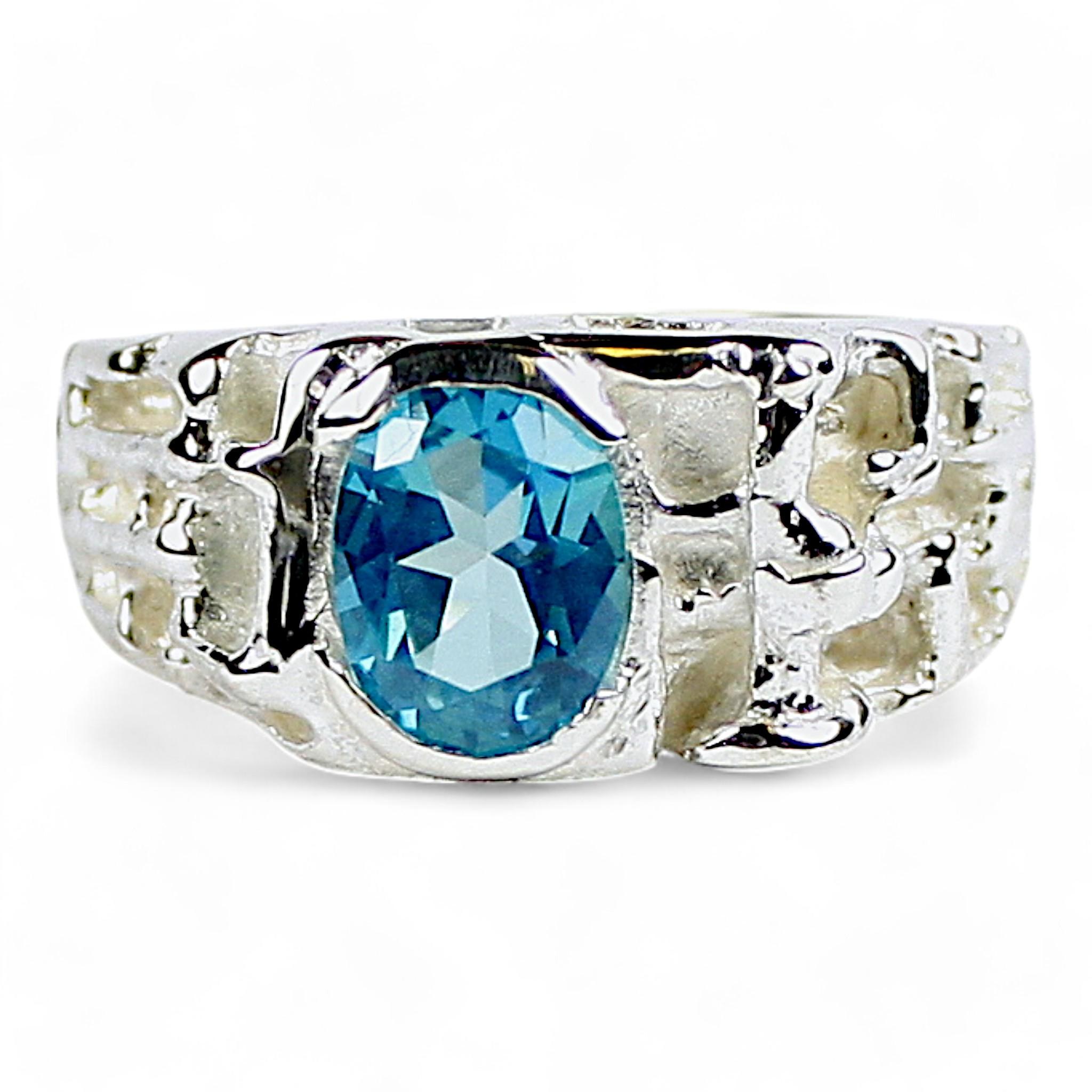 Mystic Fire Topaz, 925 Sterling Silver Ring, SR137