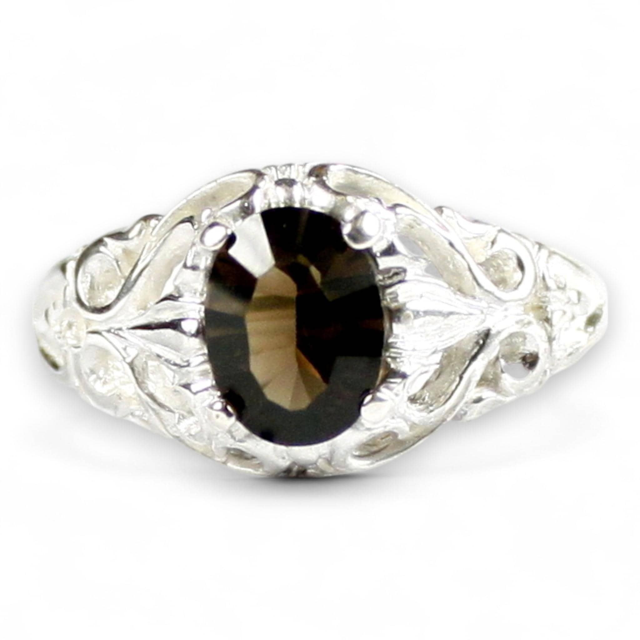 Twilight Fire Topaz, 925 Sterling Silver Ladies Ring, SR083