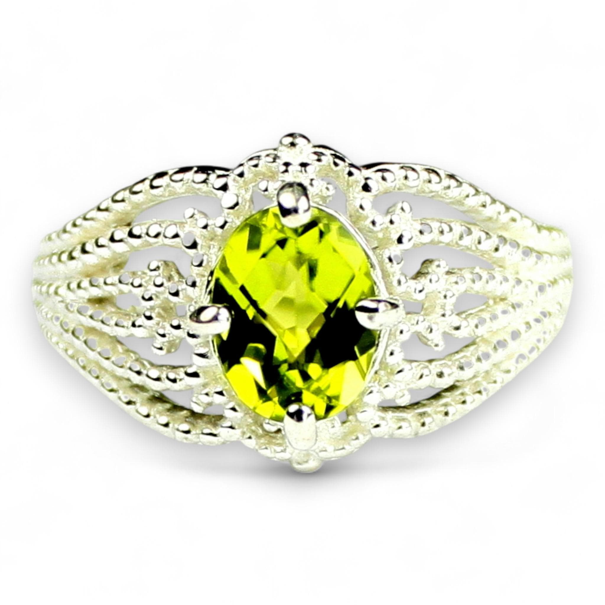 Green Amethyst, 925 Sterling Silver Pendant, SP019