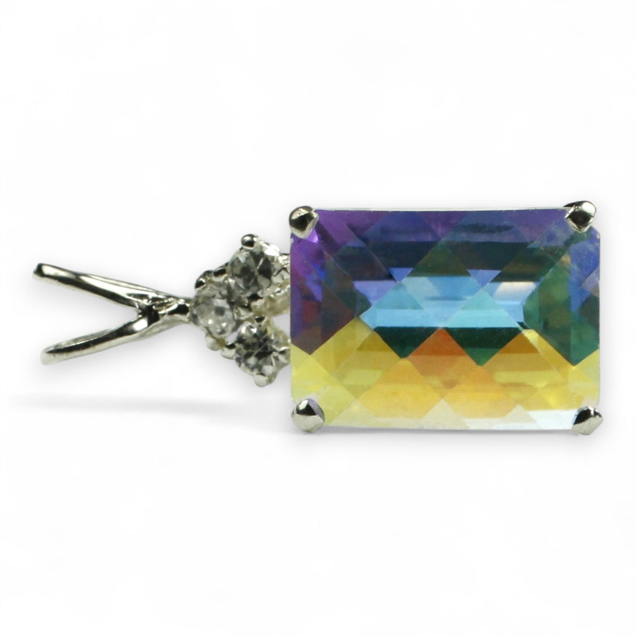 Russian Nanocrystal Emerald, 925 Sterling Silver Ladies Ring, SR021