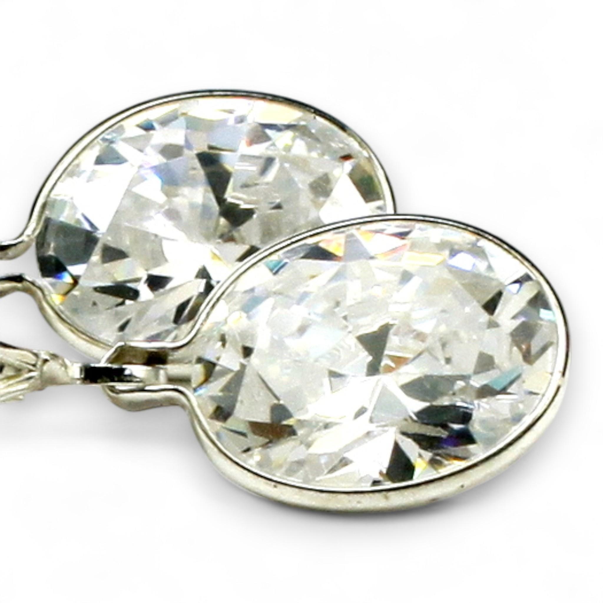 Citrine, 925 Sterling Silver Post Earrings, SE112