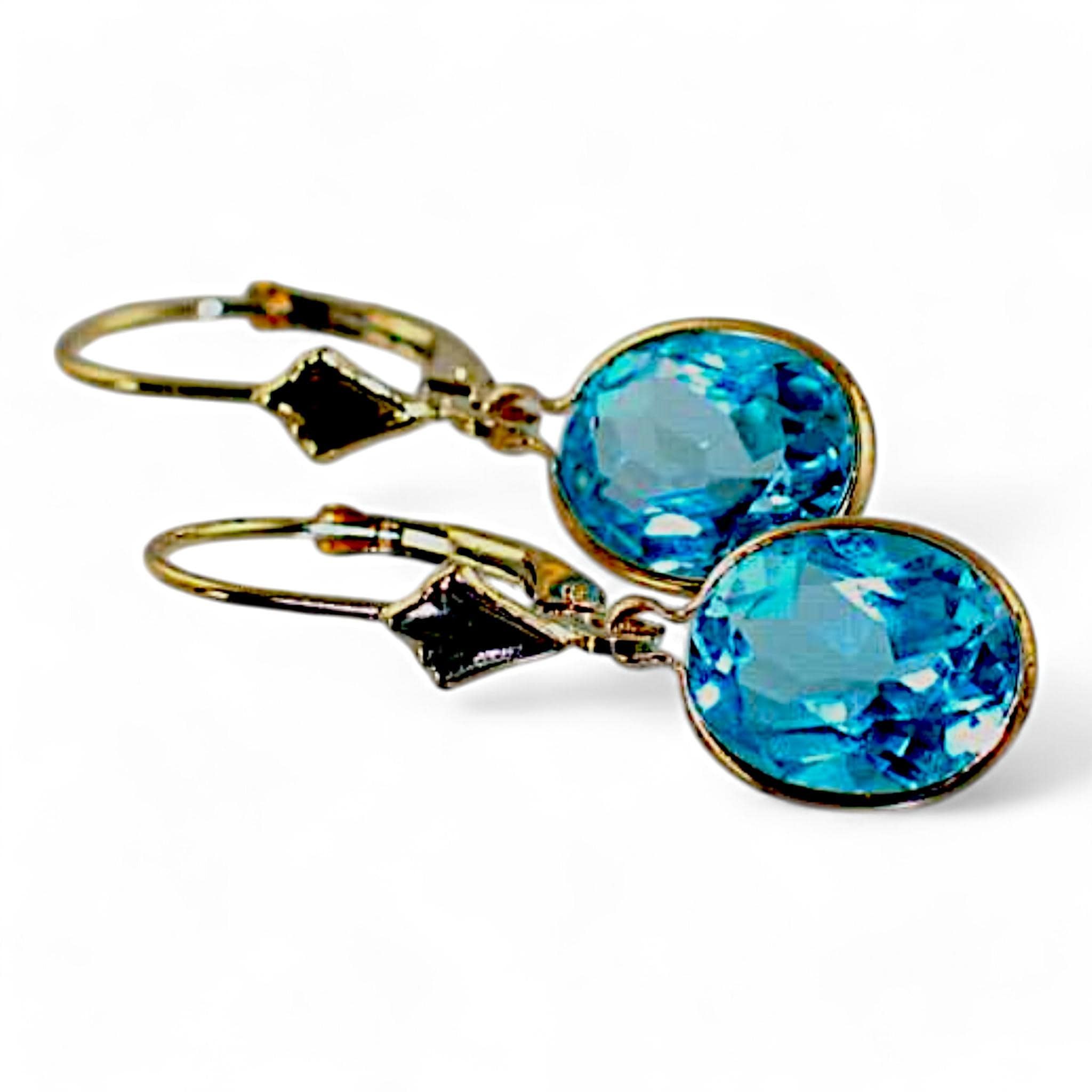 London Blue Topaz, 925 Sterling Silver Ring, SR305