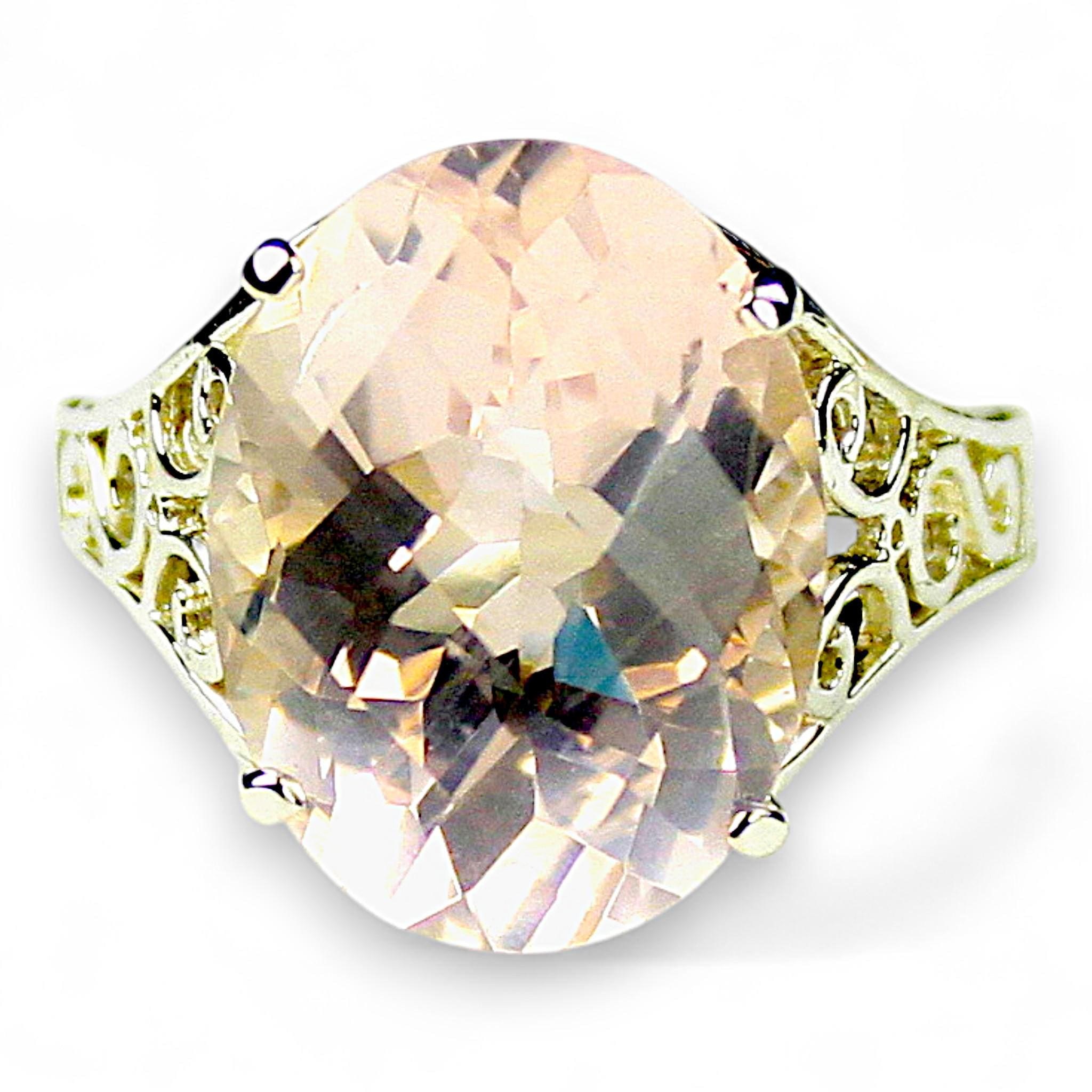 London Blue Topaz, 925 Sterling Silver Butterfly Filigree Ring, SR292