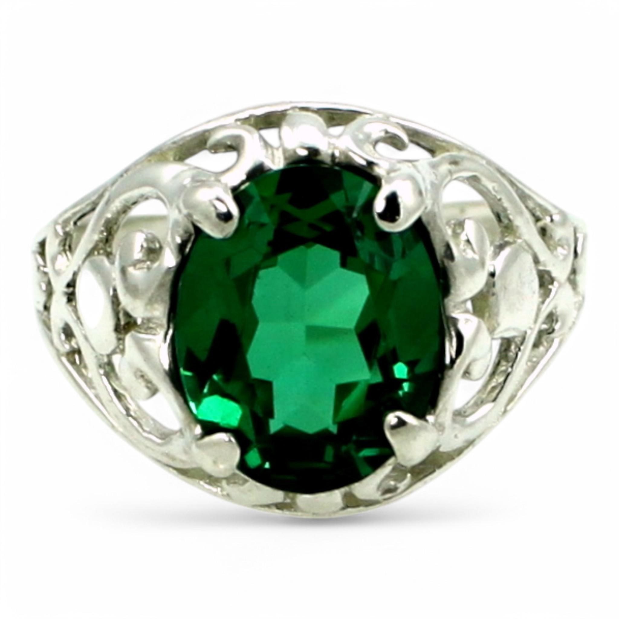 Manchurian Peridot, 925 Sterling Silver Butterfly Filigree Ring, SR292