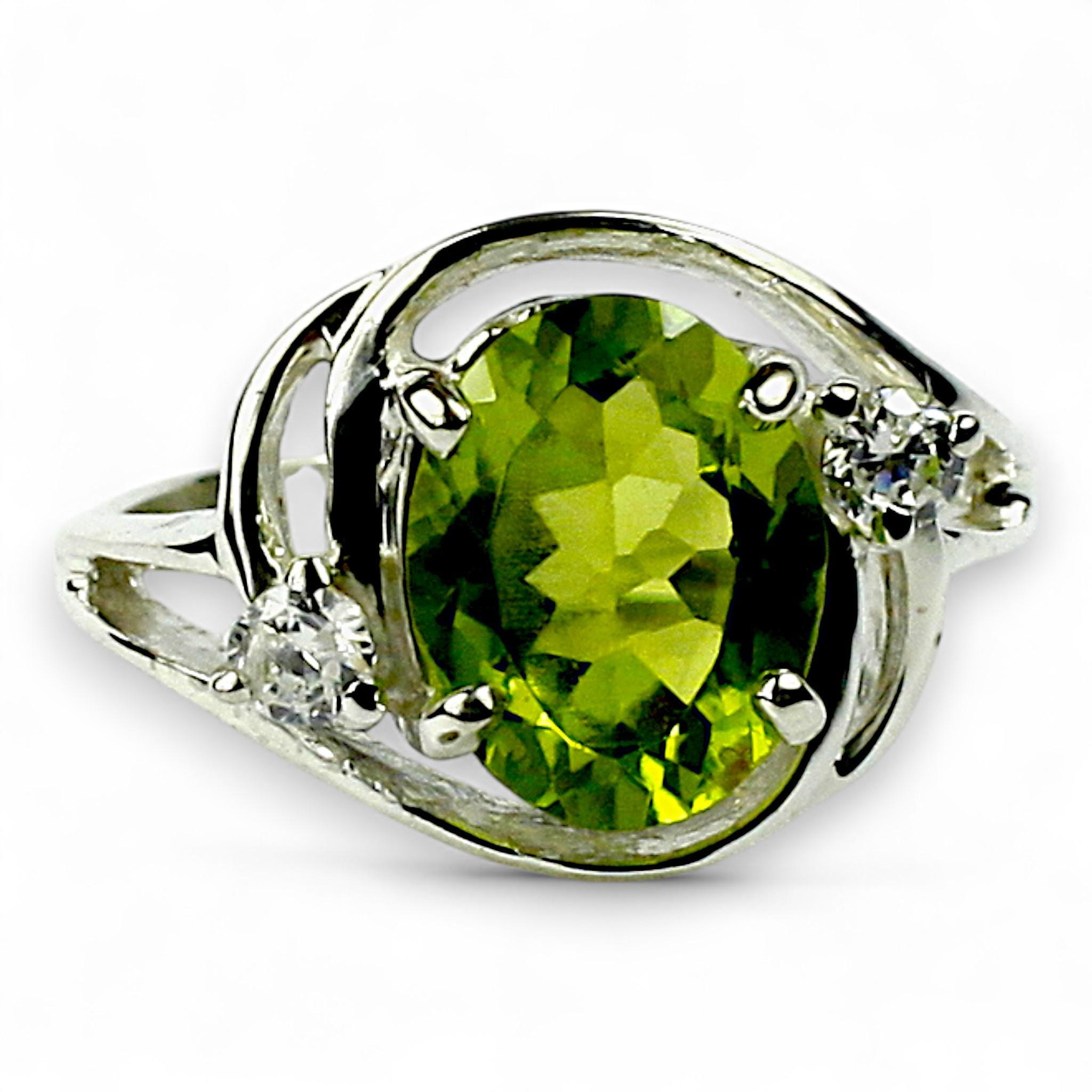 Padparadscha Sapphire, 14KY Gold Ring, R055