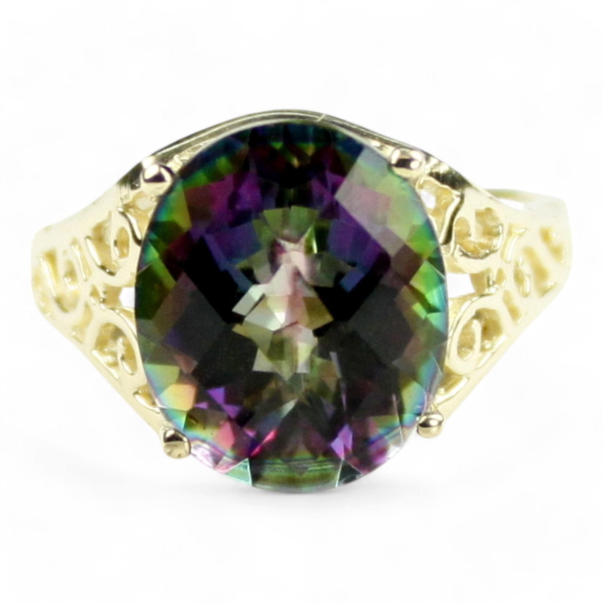 Padparadscha CZ, 925 Sterling Silver Ring, SR260