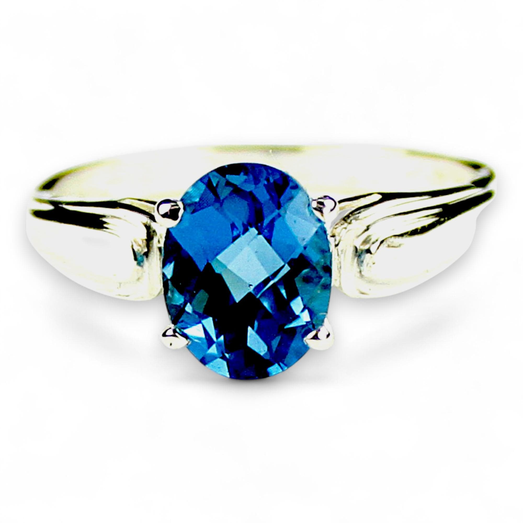 Champagne CZ, 925 Sterling Silver Ring, SR113