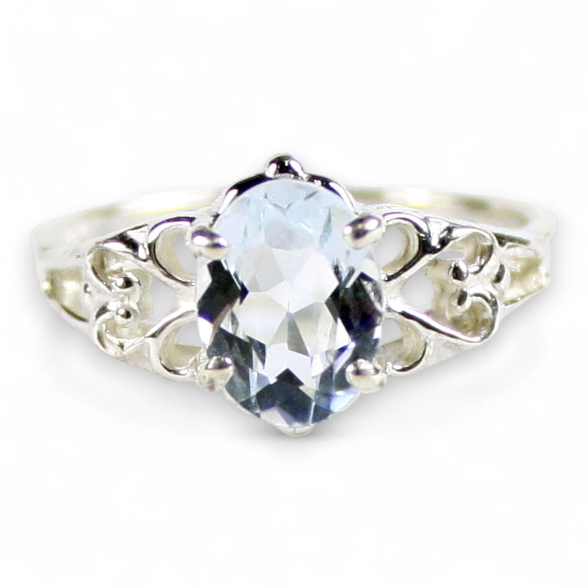 Russian Nanocrystal Emerald, 925 Sterling Silver Ring, SR123