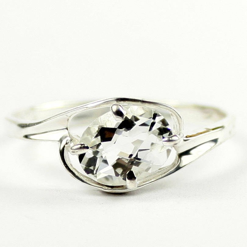 Rainbow Moonstone, 925 Sterling Silver Ladies Ring, SR369