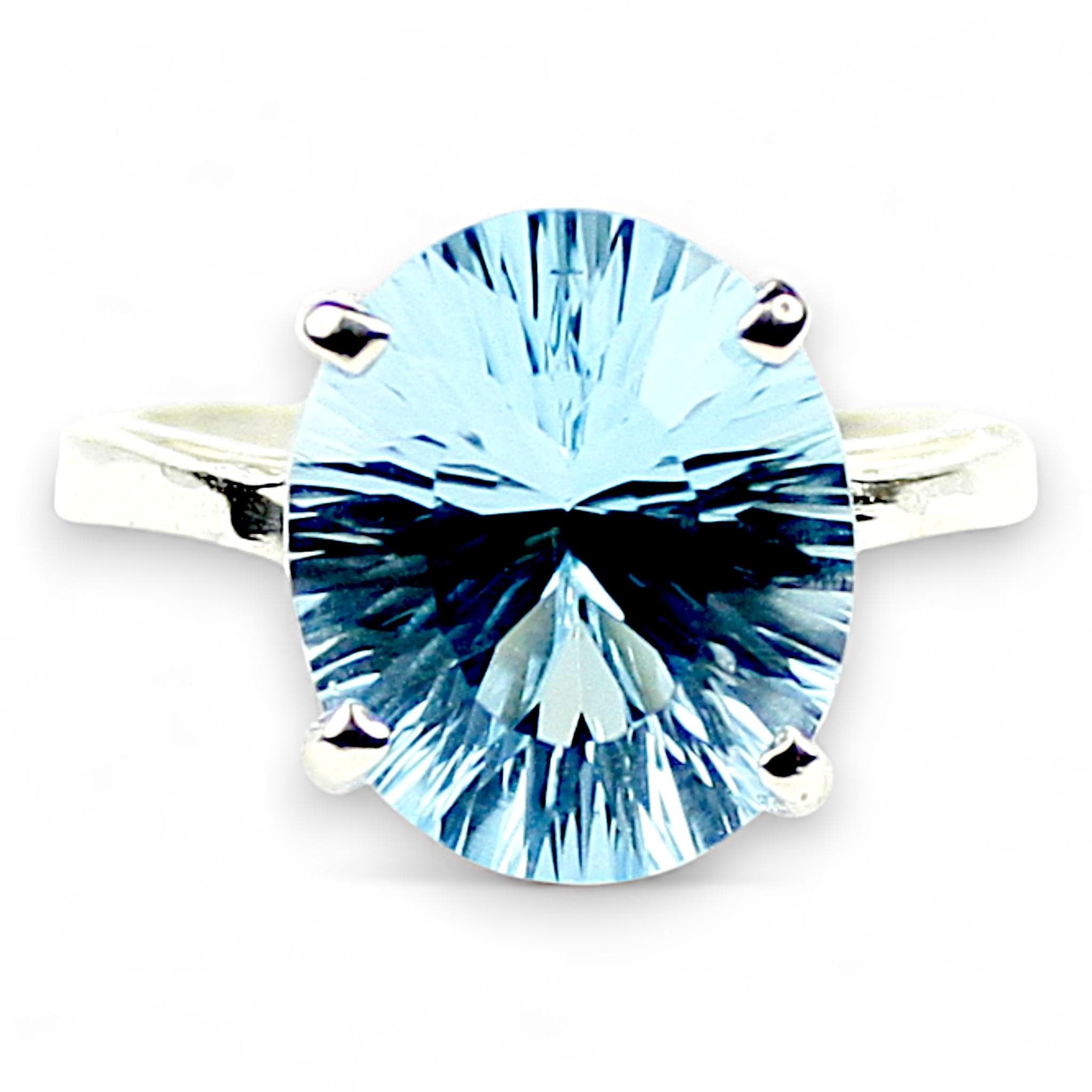Paraiba Topaz, 14KY Gold Ring, R021