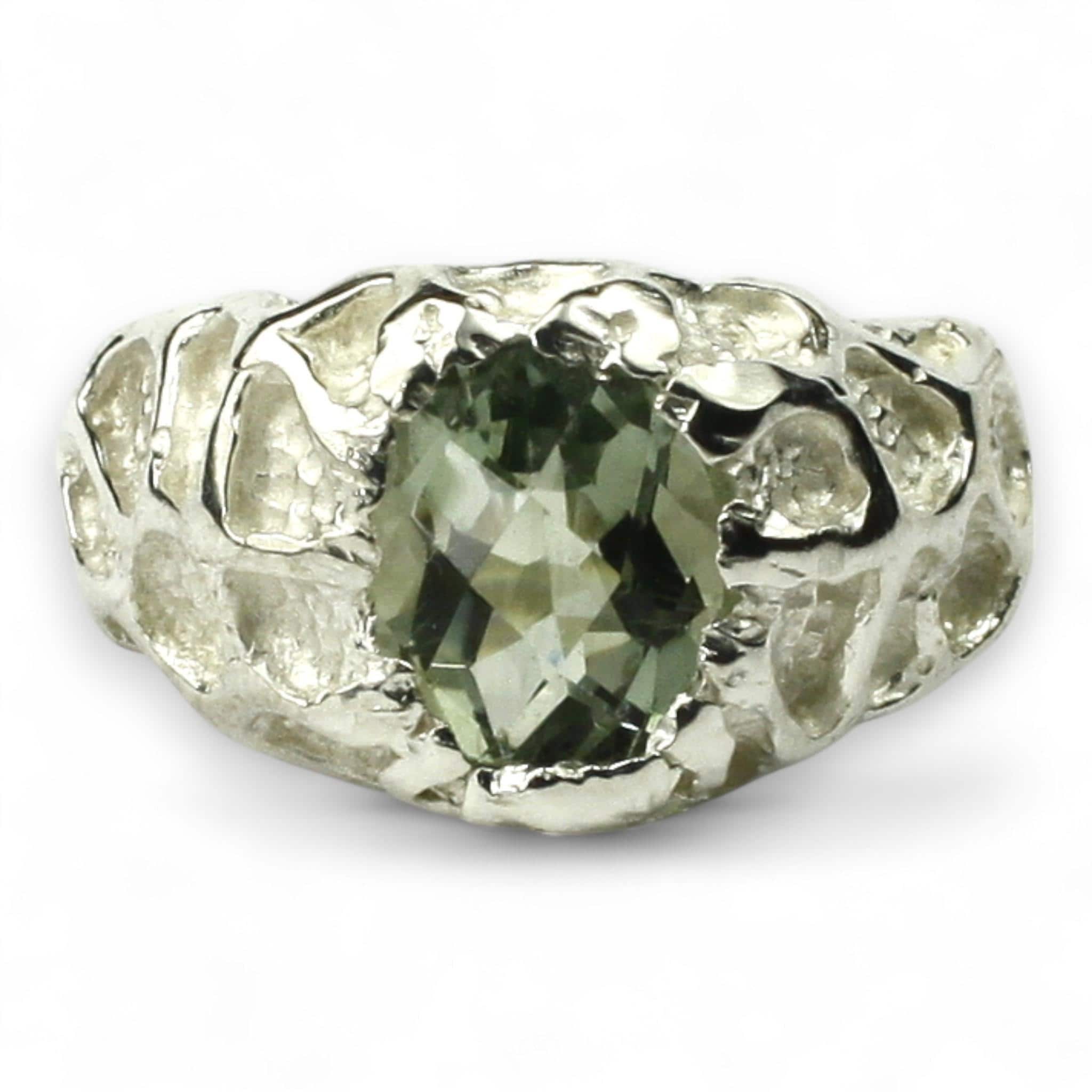 Mercury Mist Topaz, .925 Sterling Silver Butterfly Filigree Ring, SR292