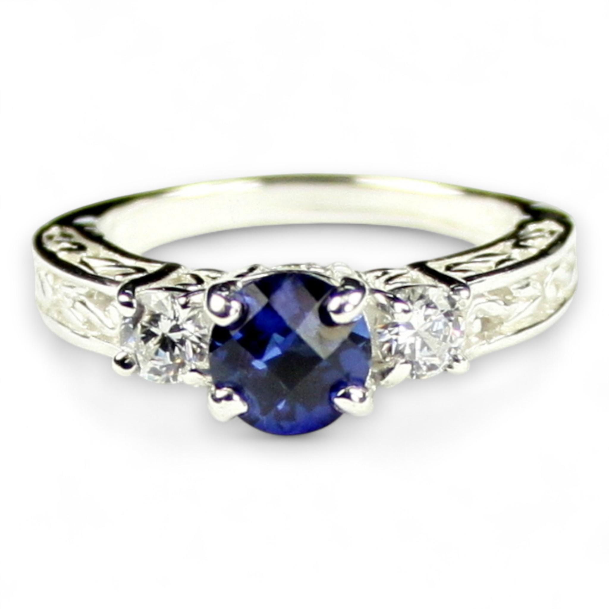 Rainbow Moonstone, 18KY Gold Ring R021,