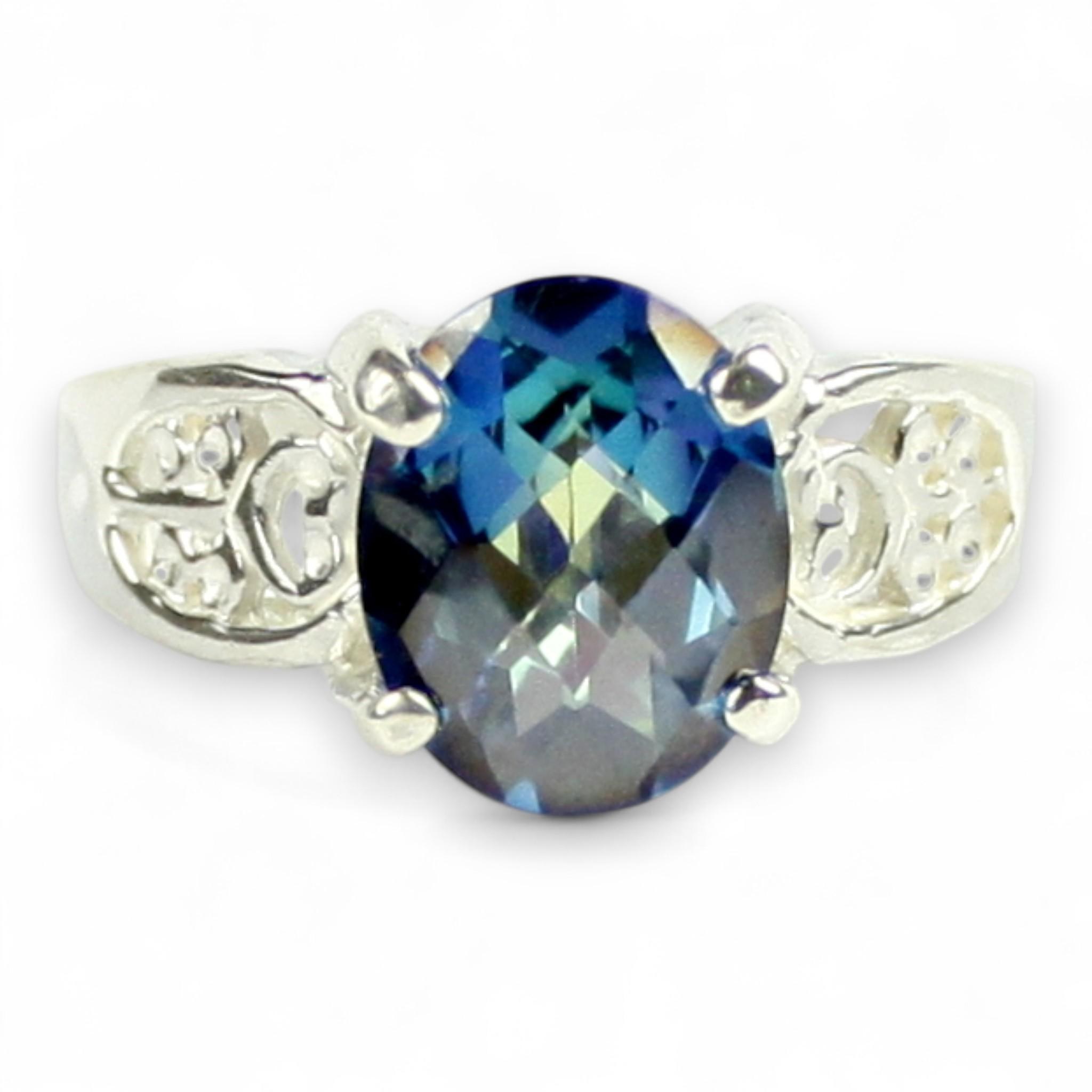 London Blue Topaz, 925 Sterling Silver Pendant, SP019