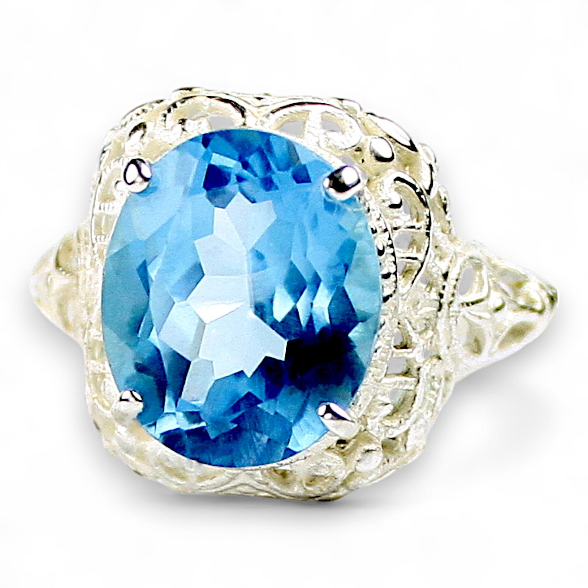 Rainbow MoonStone, 925 Sterling Silver Ladies Ring, SR070