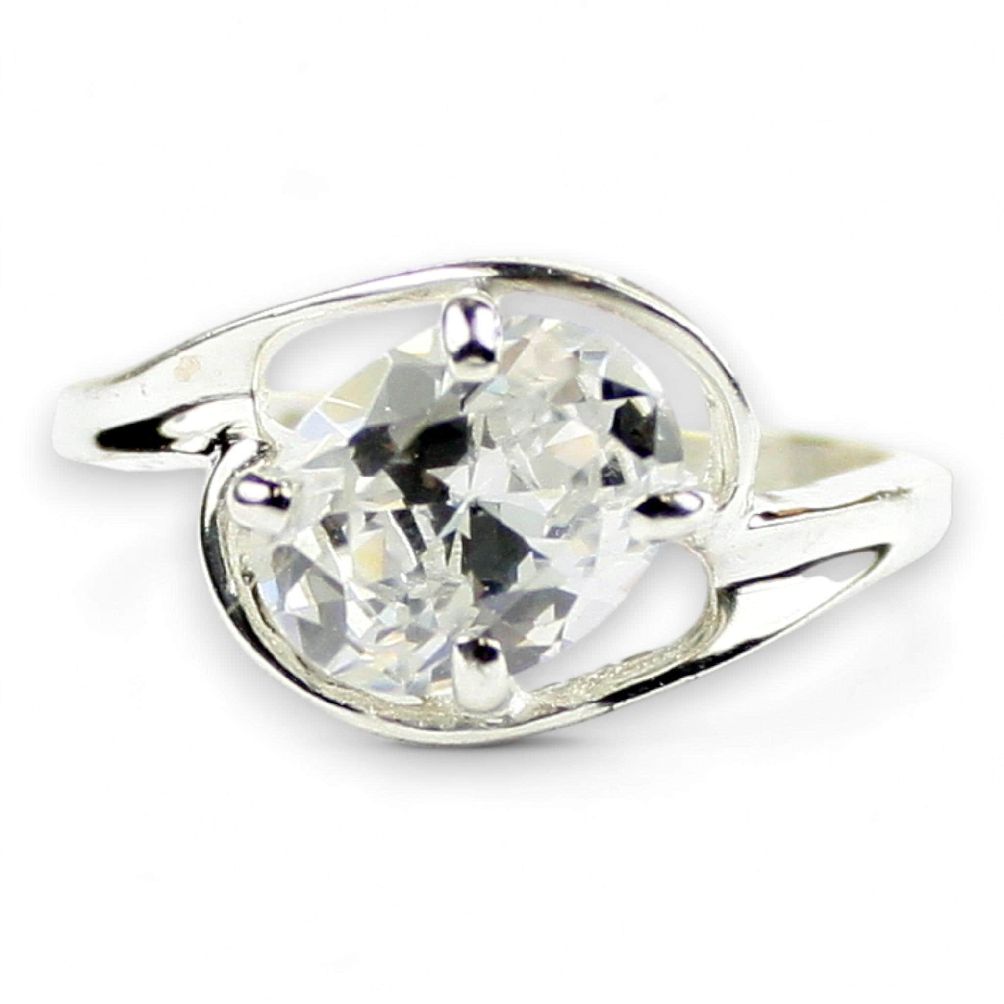 Swiss Blue Topaz, 14KY Gold Ring, R176