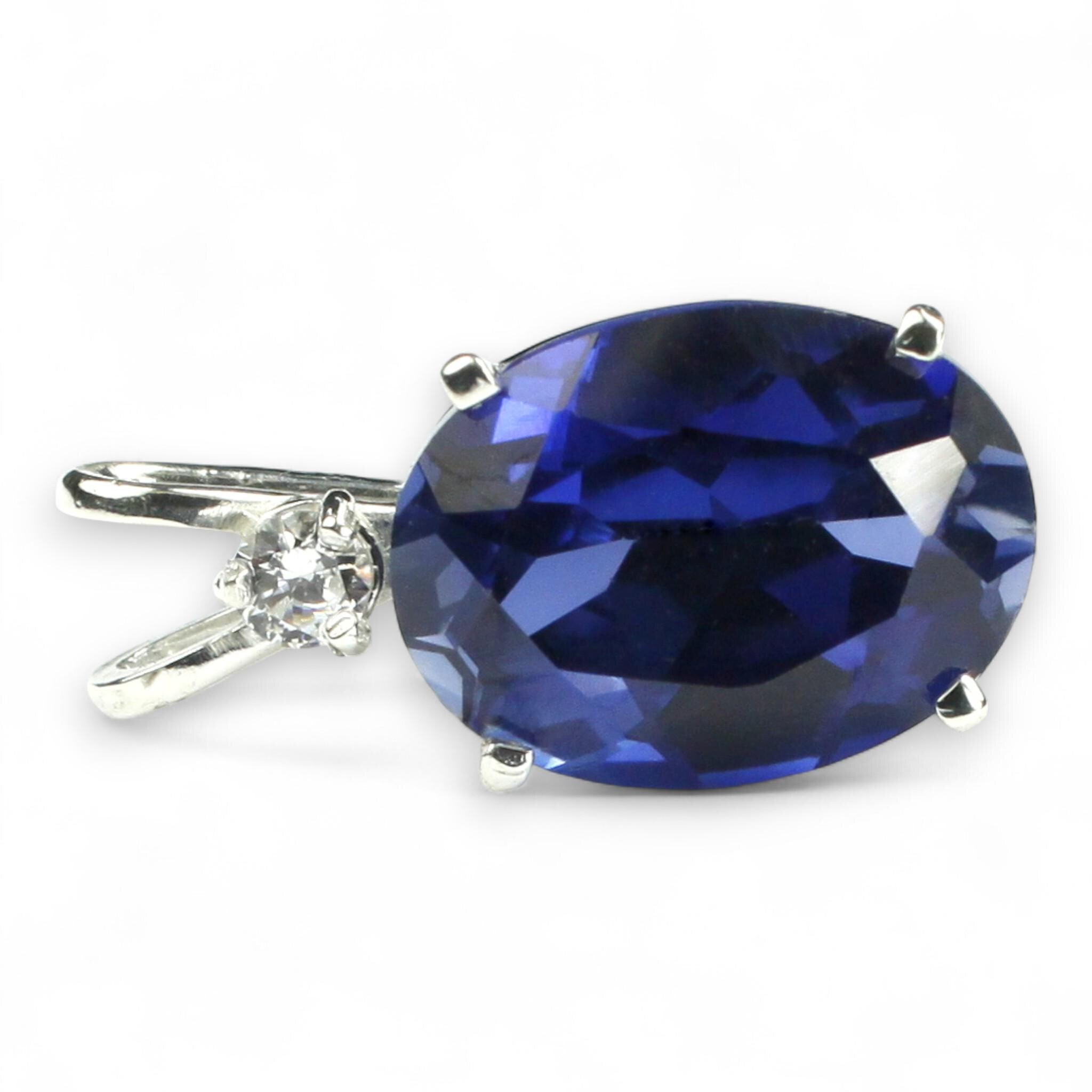 Crimson Fire Topaz, 925 Sterling Silver Pendant, SP020