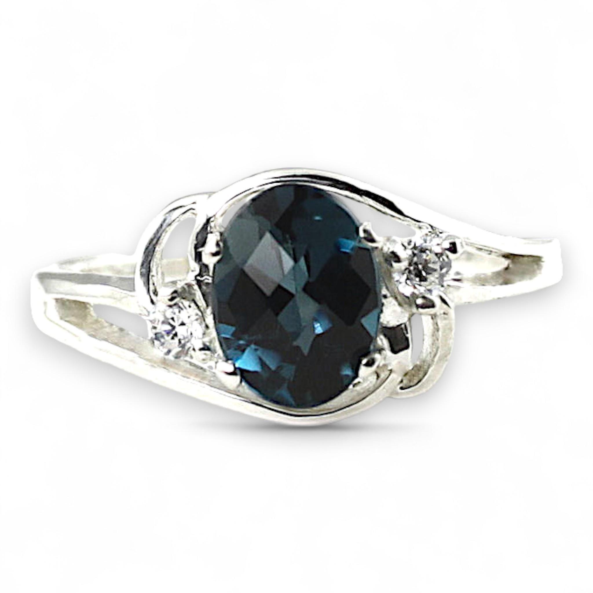 Smoky Quartz, 925 Sterling Silver Ring, SR137