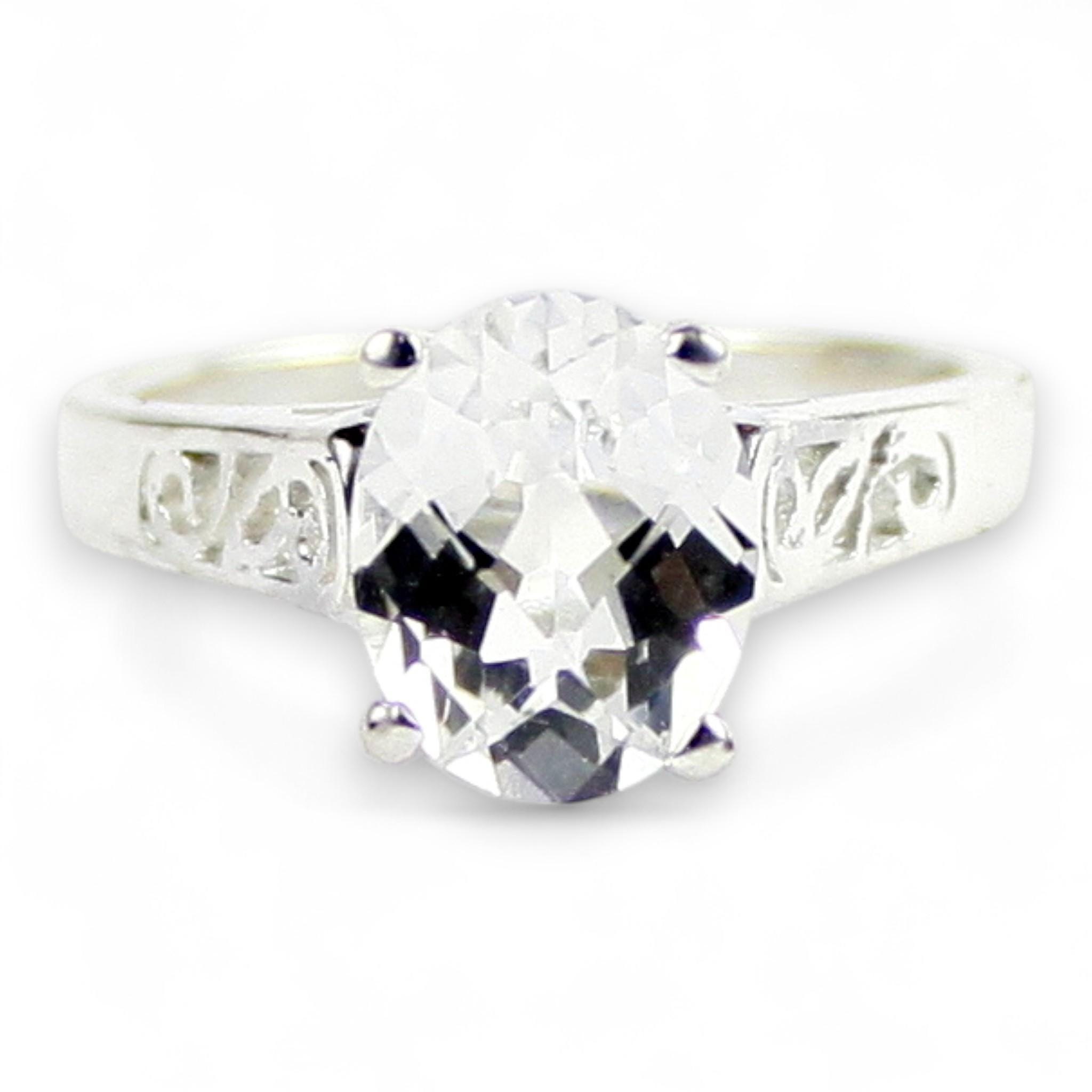 Mozambique Garnet, 925 Sterling Silver Ladies Ring, SR125