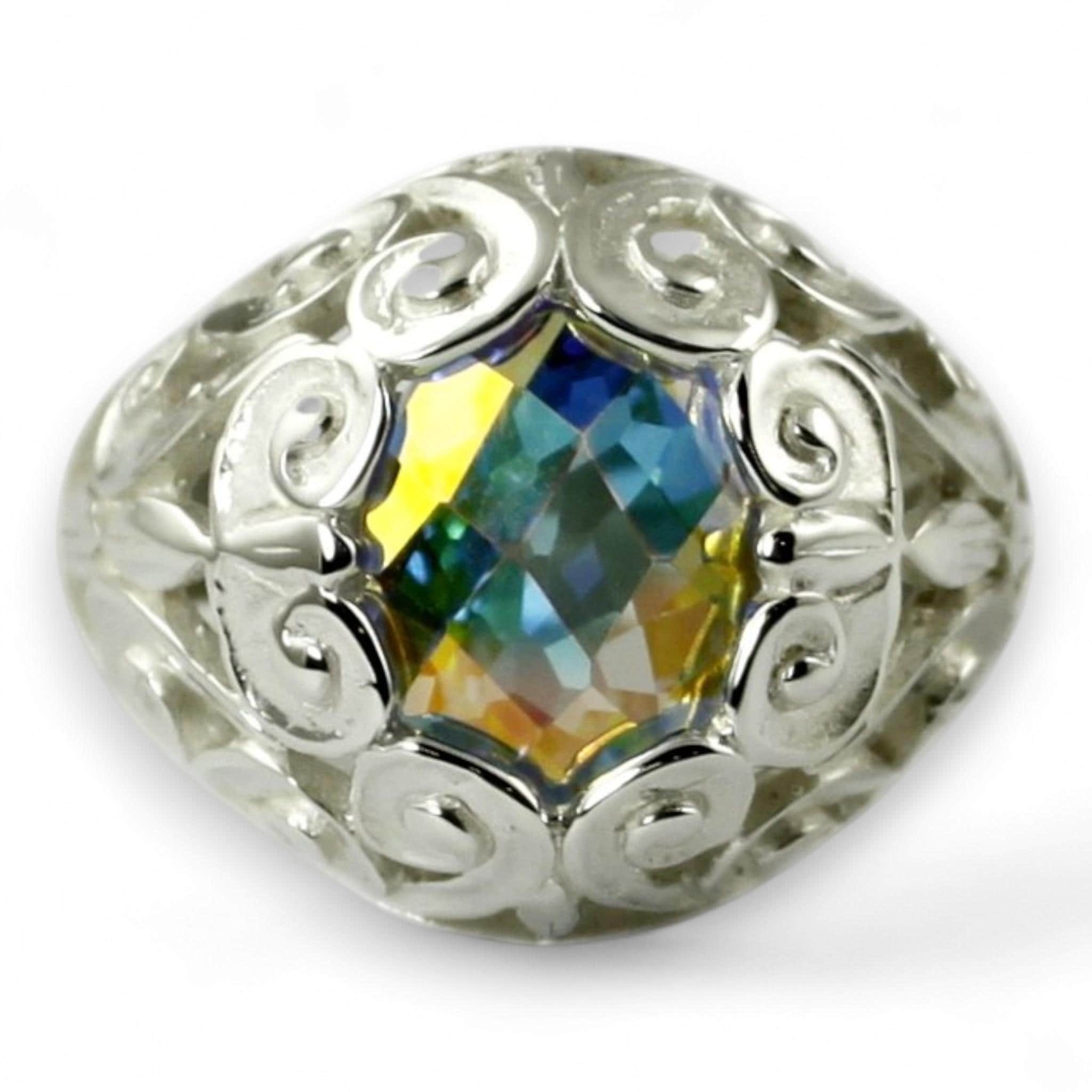 Russian Nanocrystal Emerald, 14KY Gold Pendant, P021