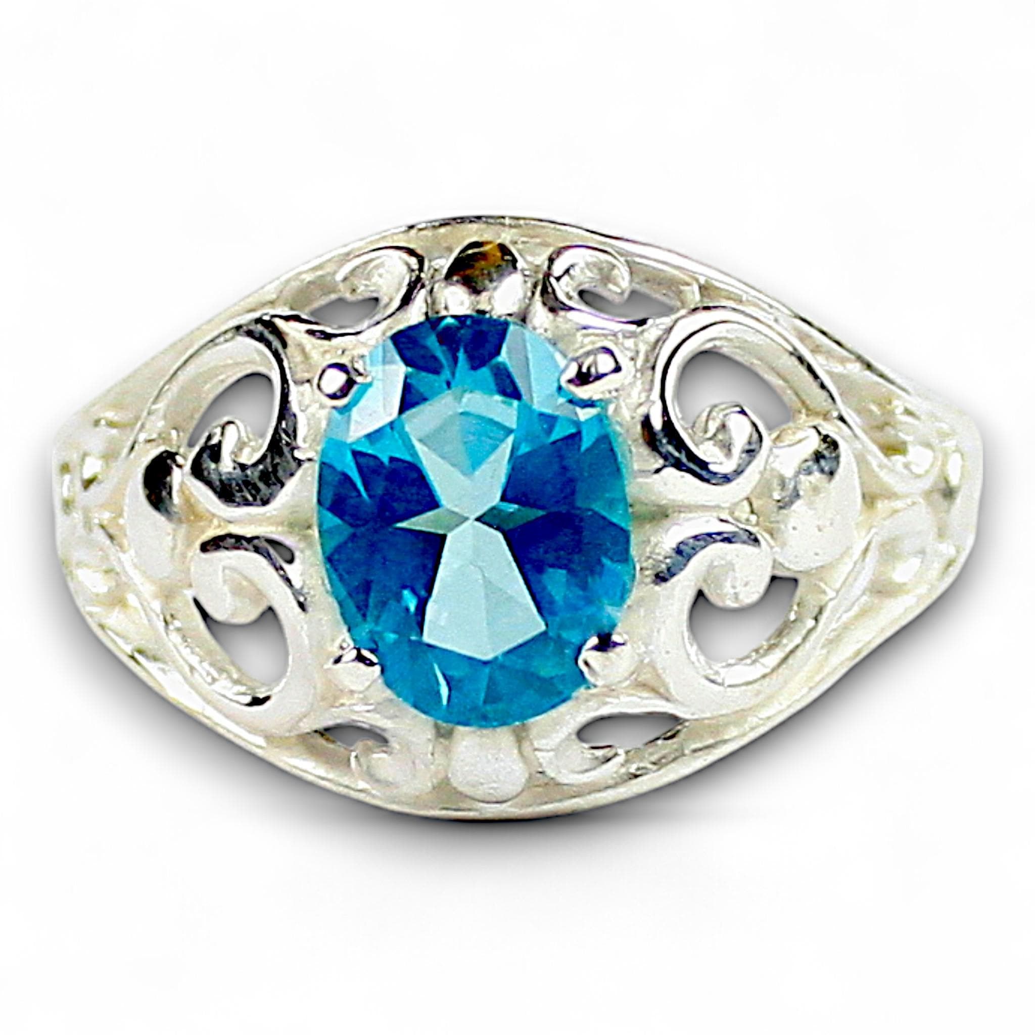 Twilight Fire Topaz, 925 Sterling Silver Pendant, SP004