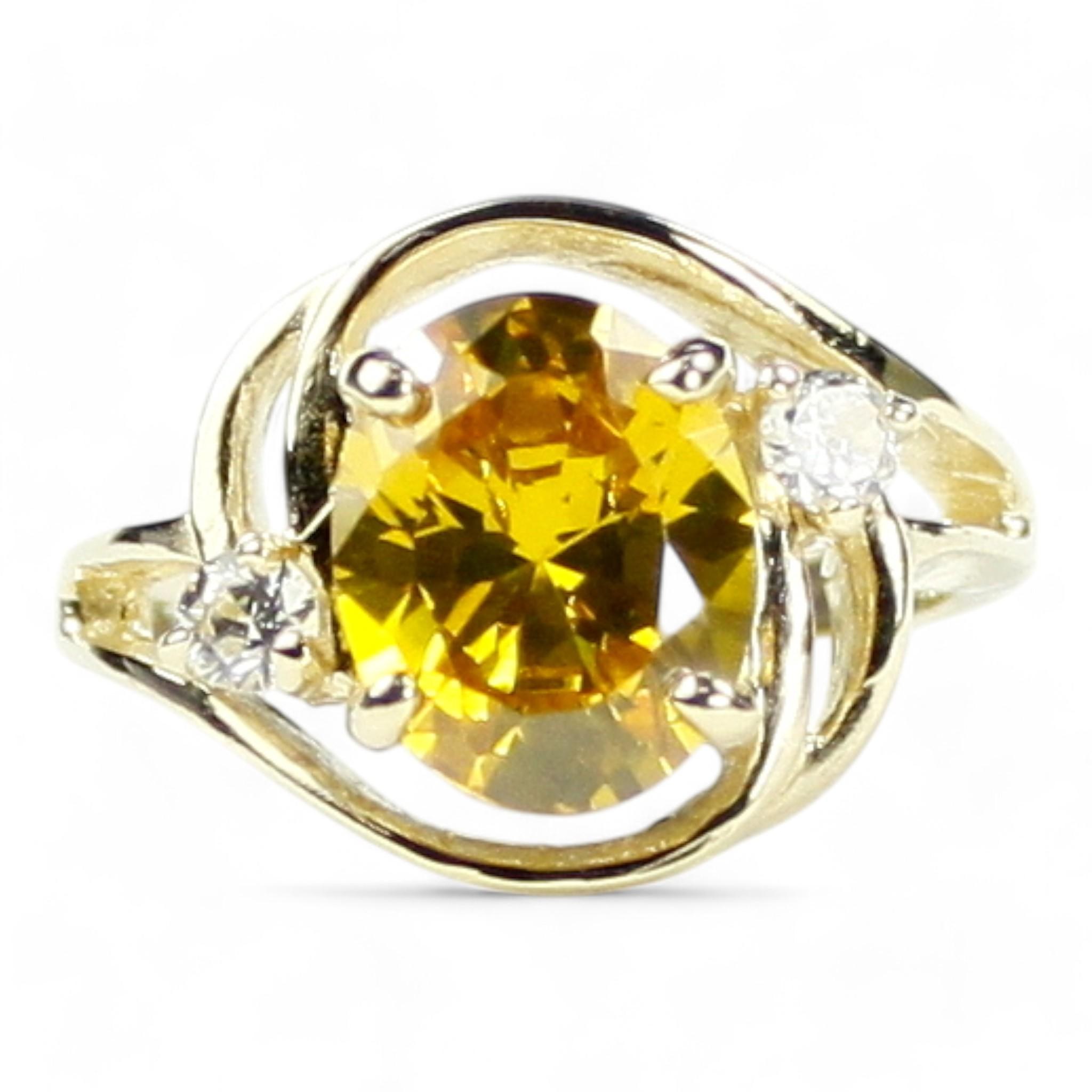 Mystic Fire Topaz, 925 Sterling Silver Ring, SR123