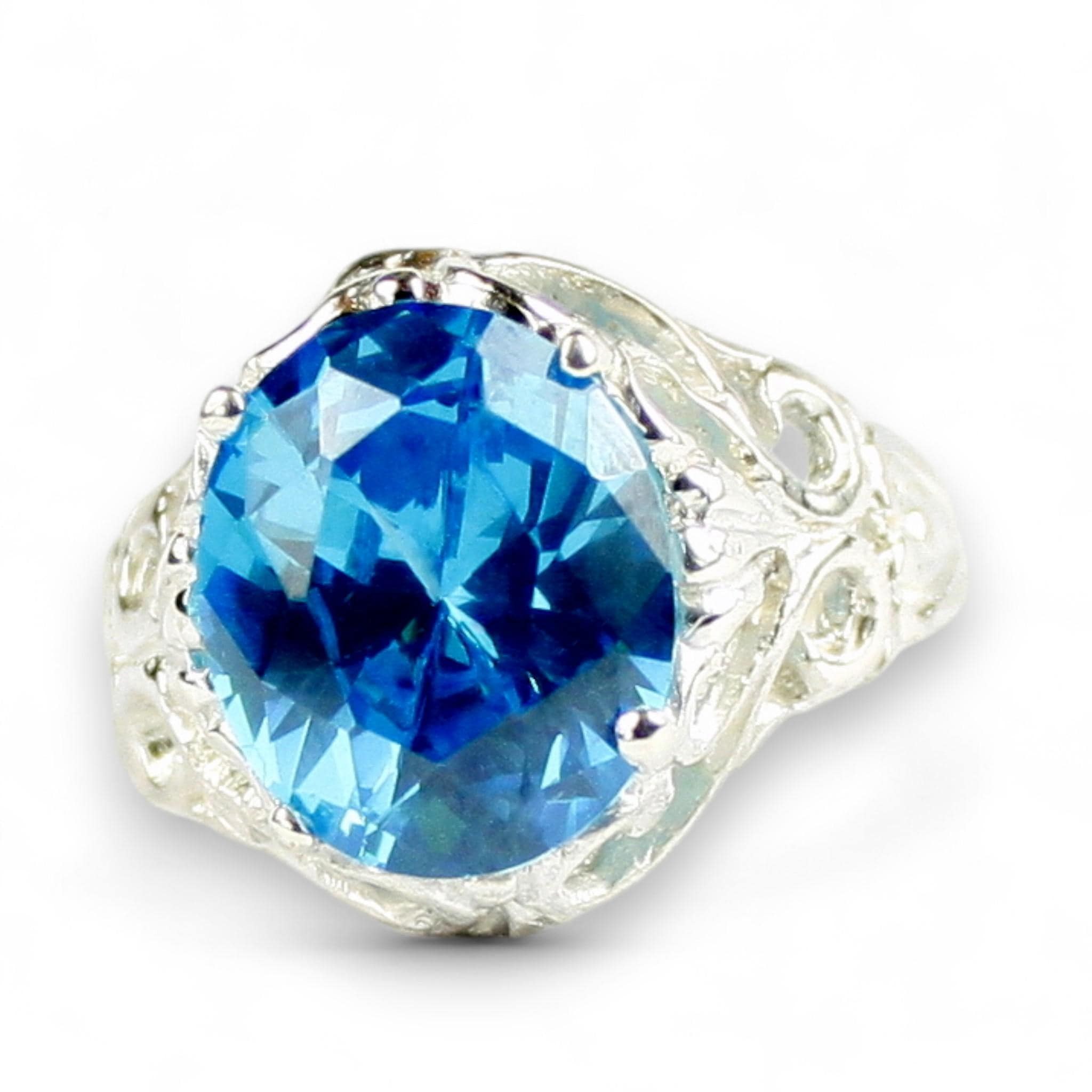 Neptune Garden Topaz, 14KY Gold Ring, R136