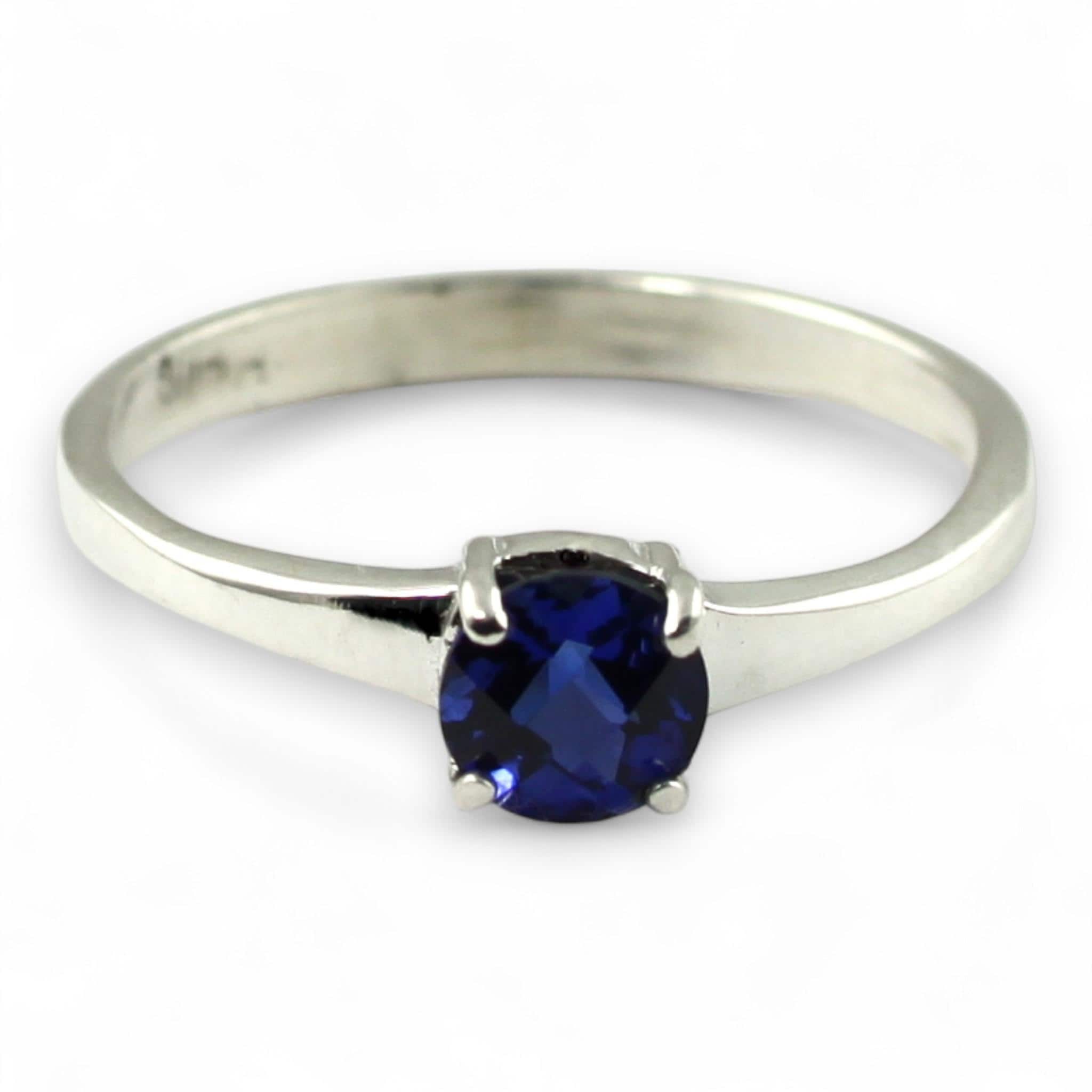 Garnet CZ, 10KY Gold Ring, R021