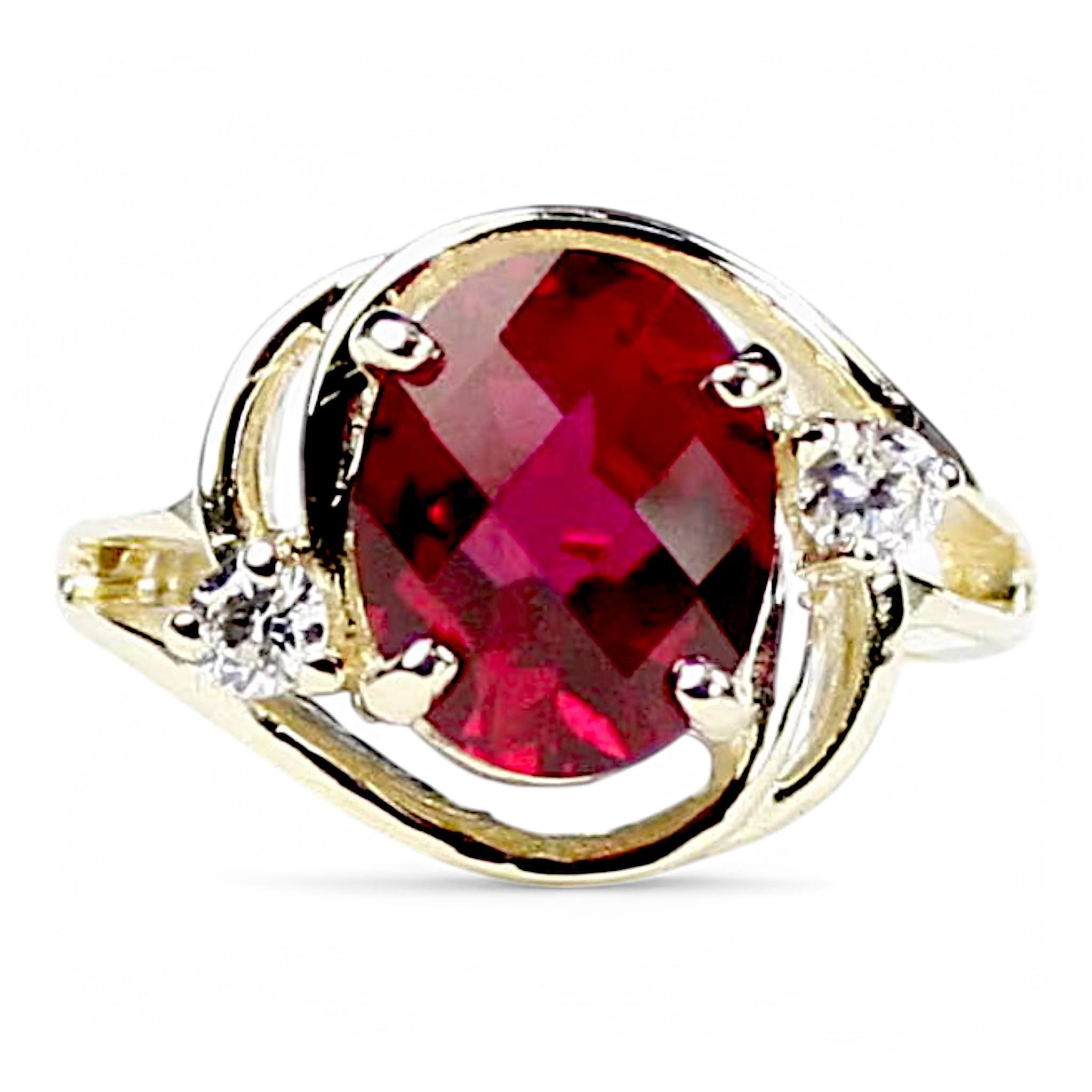 Silver Topaz, 18Ky Gold Ring, R055