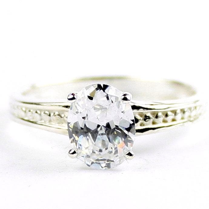 Mercury Mist Topaz, 925 Sterling Silver Men's Ring, SR368