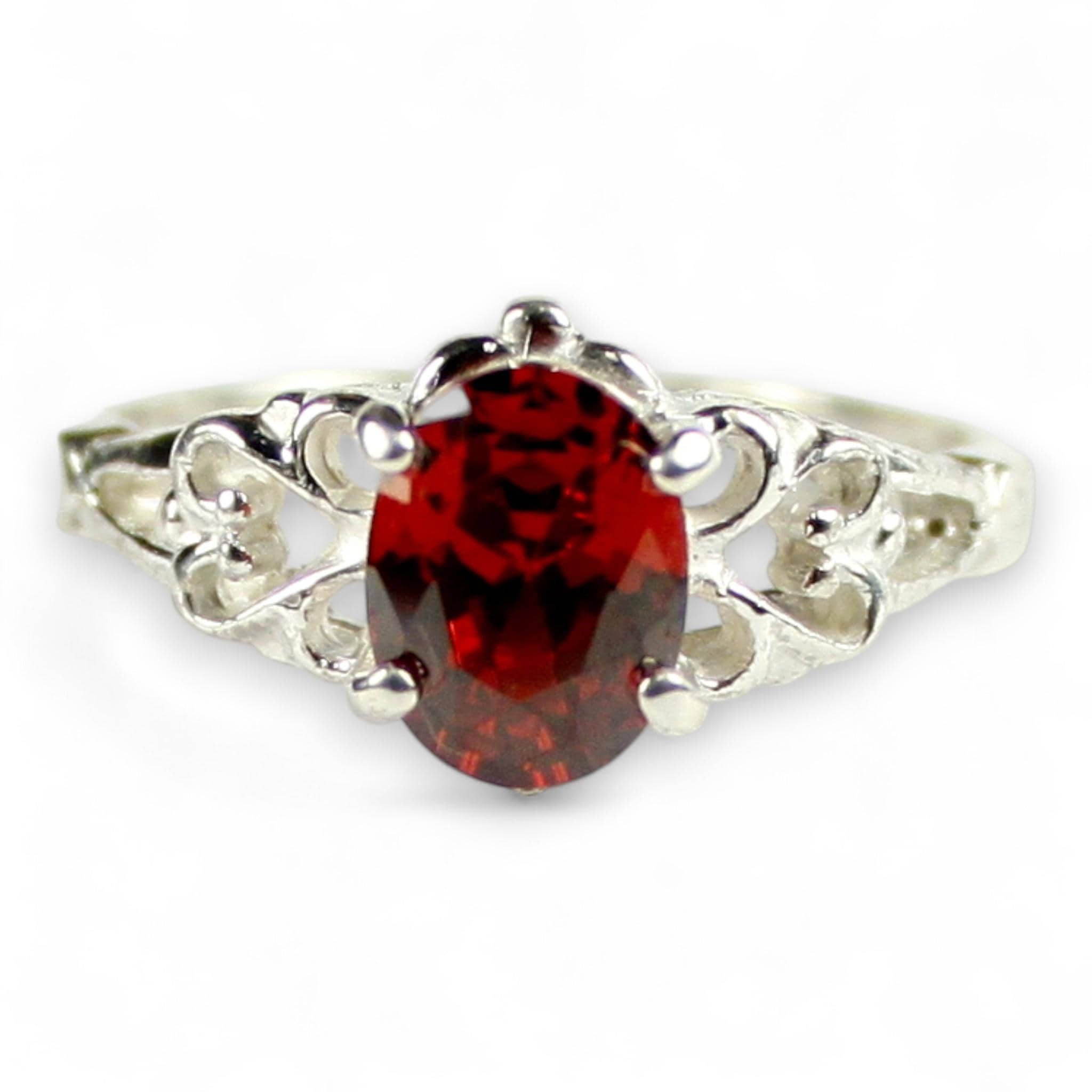 Black Opal, 925 Sterling Silver Ring, SR137