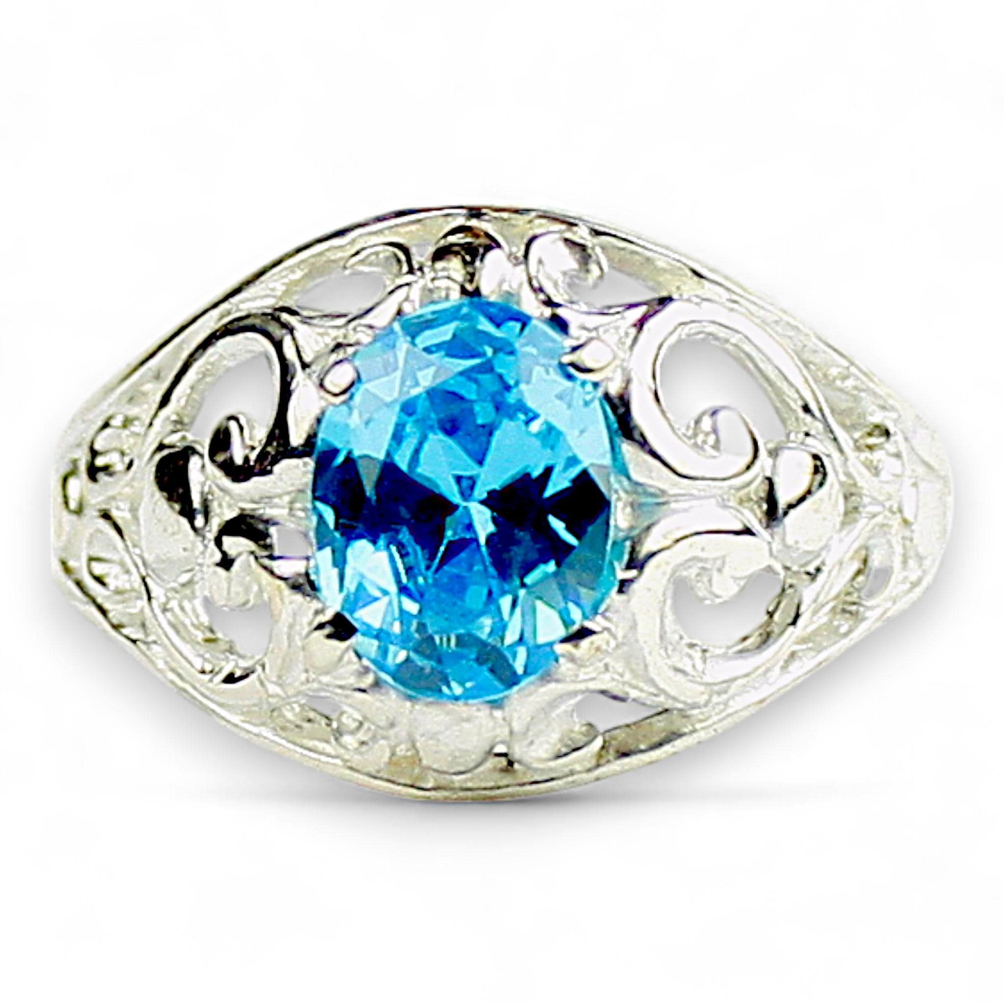 Twilight Fire Topaz, 925 Sterling Silver Ring, SR283