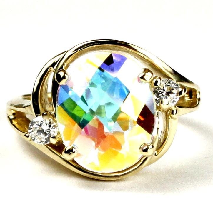 Cubic Zirconia , 925 Sterling Silver Ring, SR171