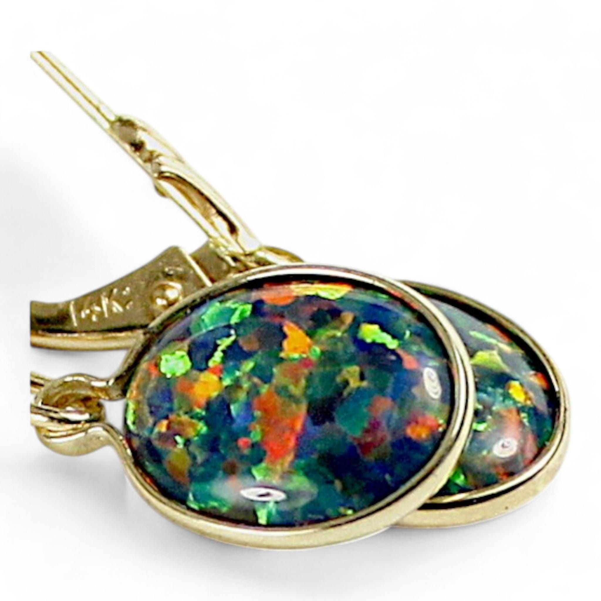 Mystic Fire Topaz, 18KY Gold Ring, R004