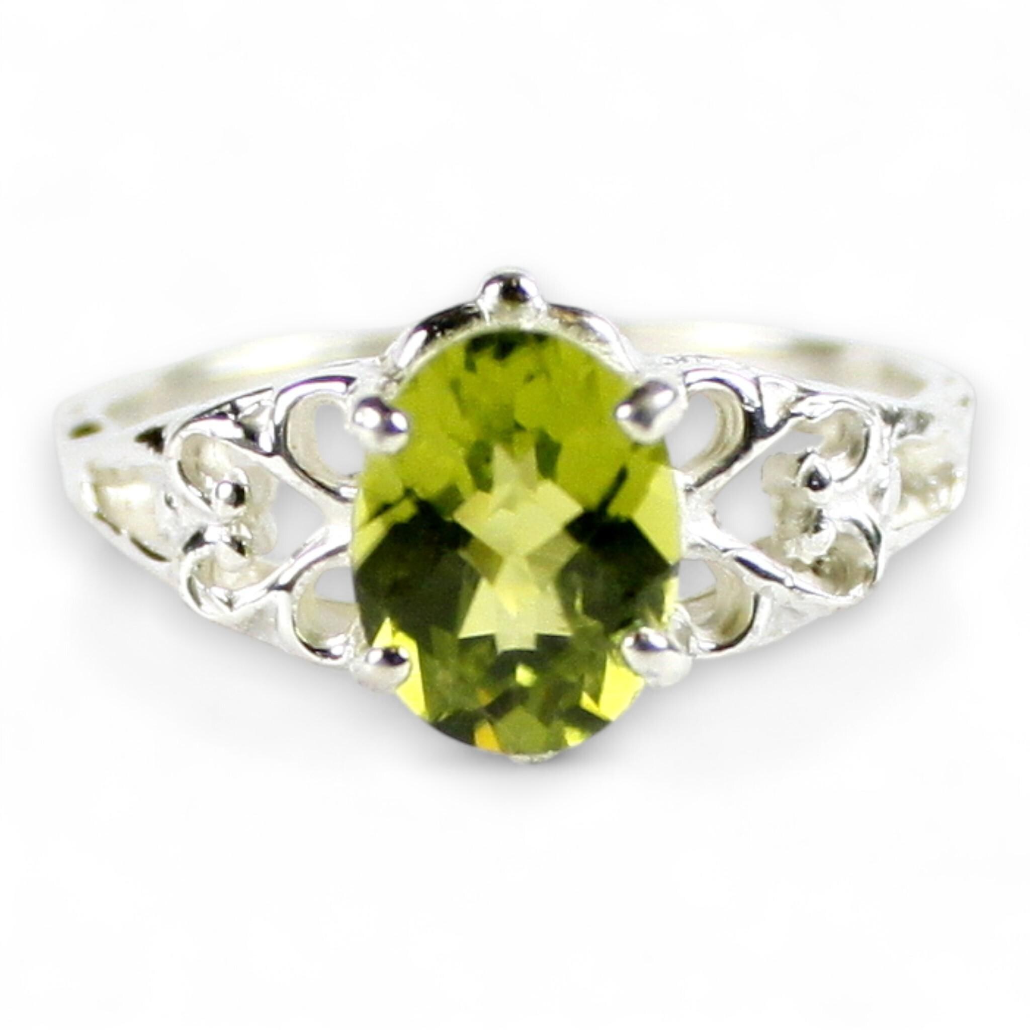 Russian Nanocrystal Emerald, 14KY Gold Post Earrings, E102