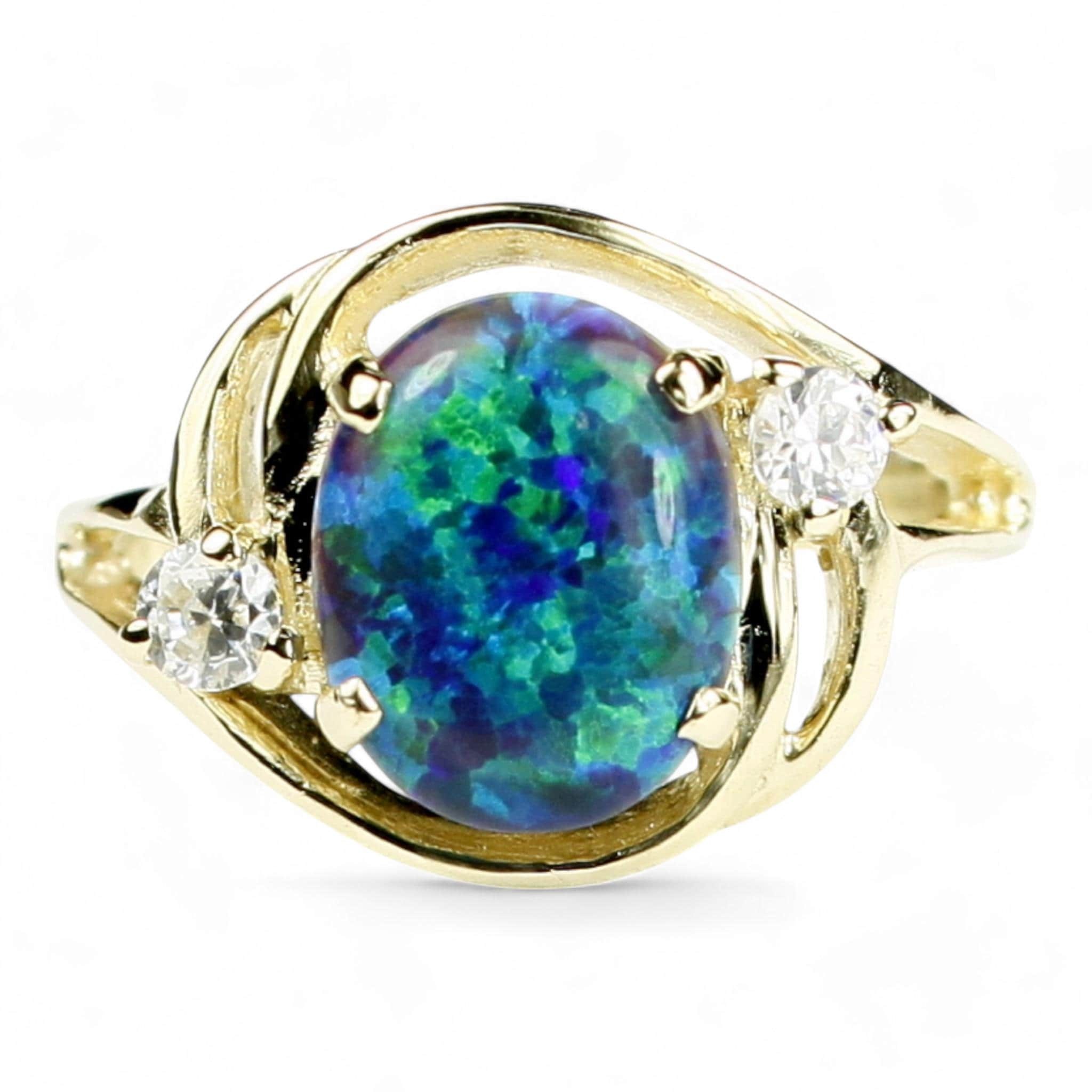 Champagne CZ, 925 Sterling Silver Ladies Ring, SR055