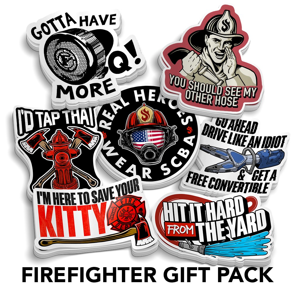 Firefighter | Sticker Gift Packs