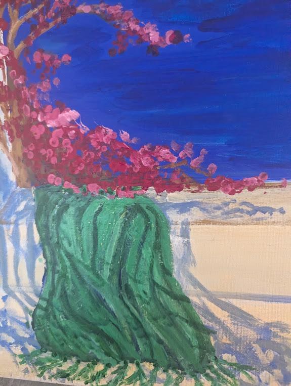Beach House Art - A Place in the Sun, detail 3